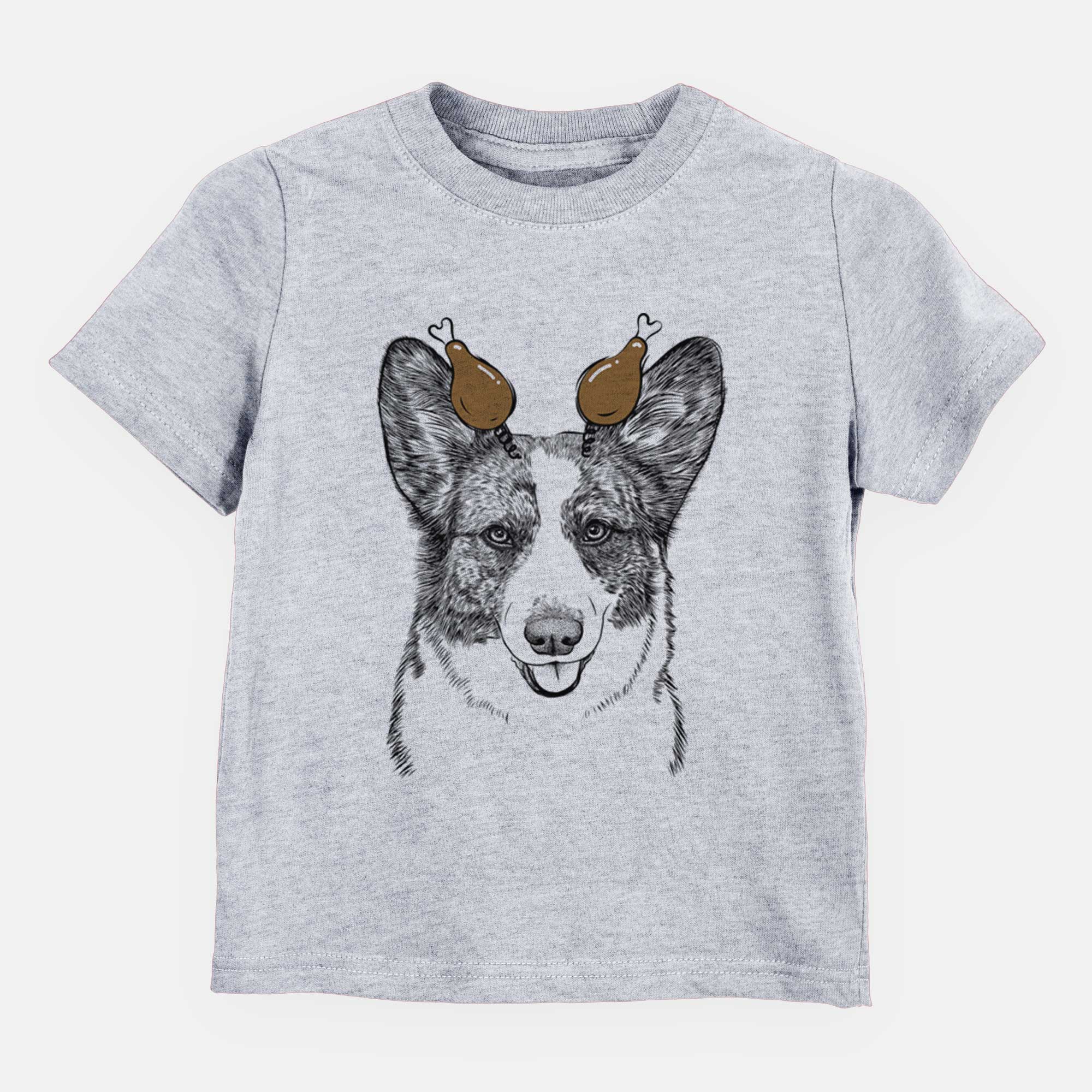 Thanksgiving Gabby the Cardigan Welsh Corgi - Kids/Youth/Toddler Shirt