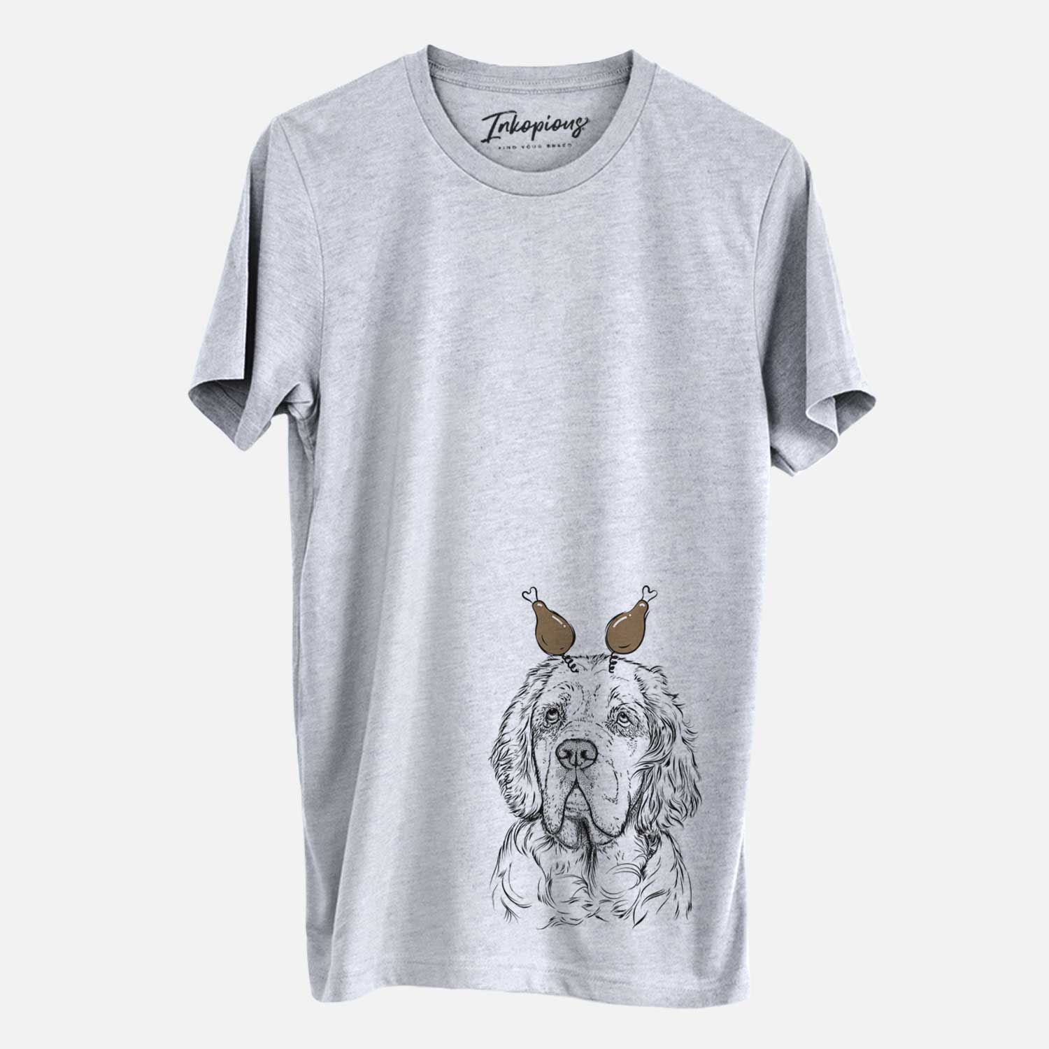 Thanksgiving Gary the Clumber Spaniel - Unisex Crewneck