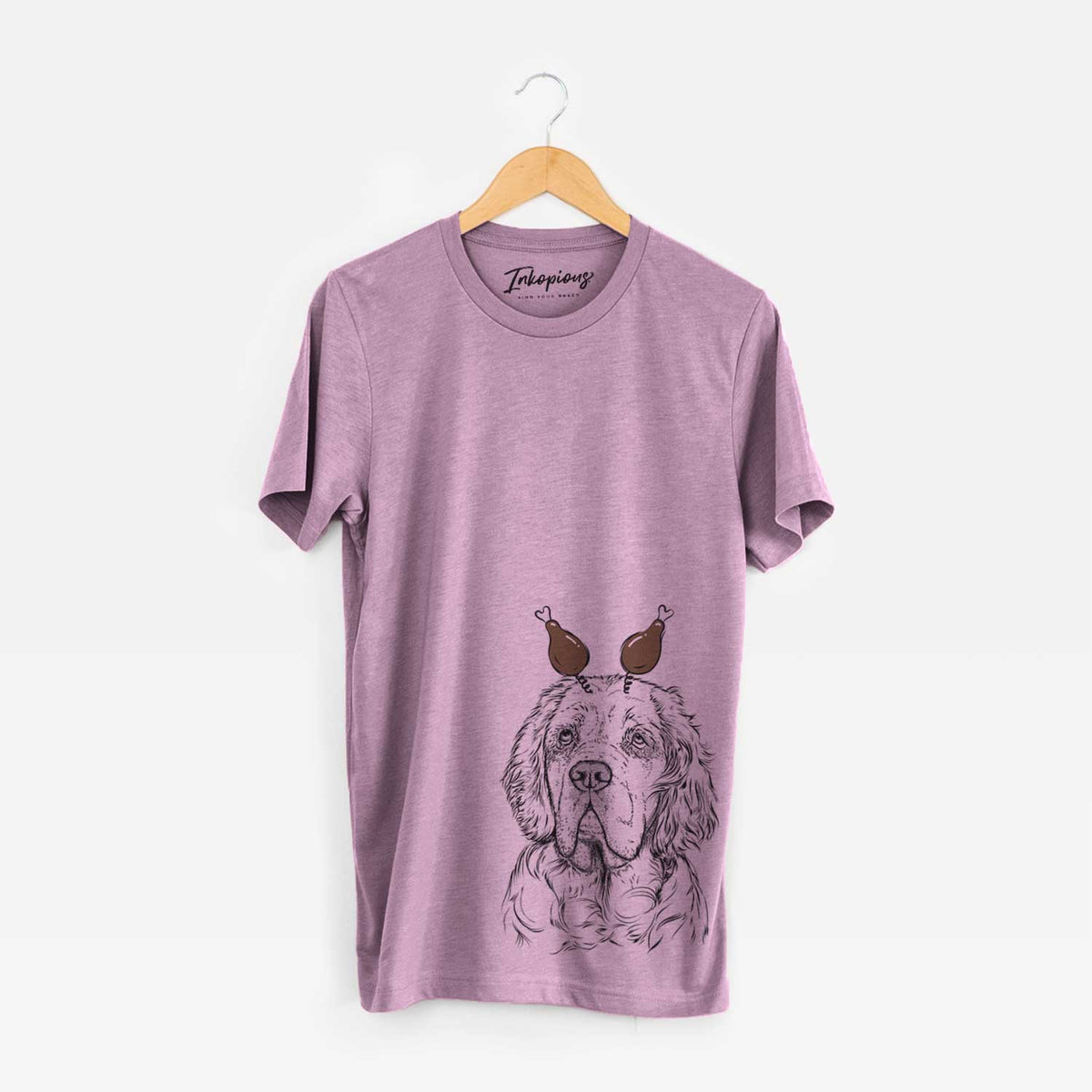 Thanksgiving Gary the Clumber Spaniel - Unisex Crewneck