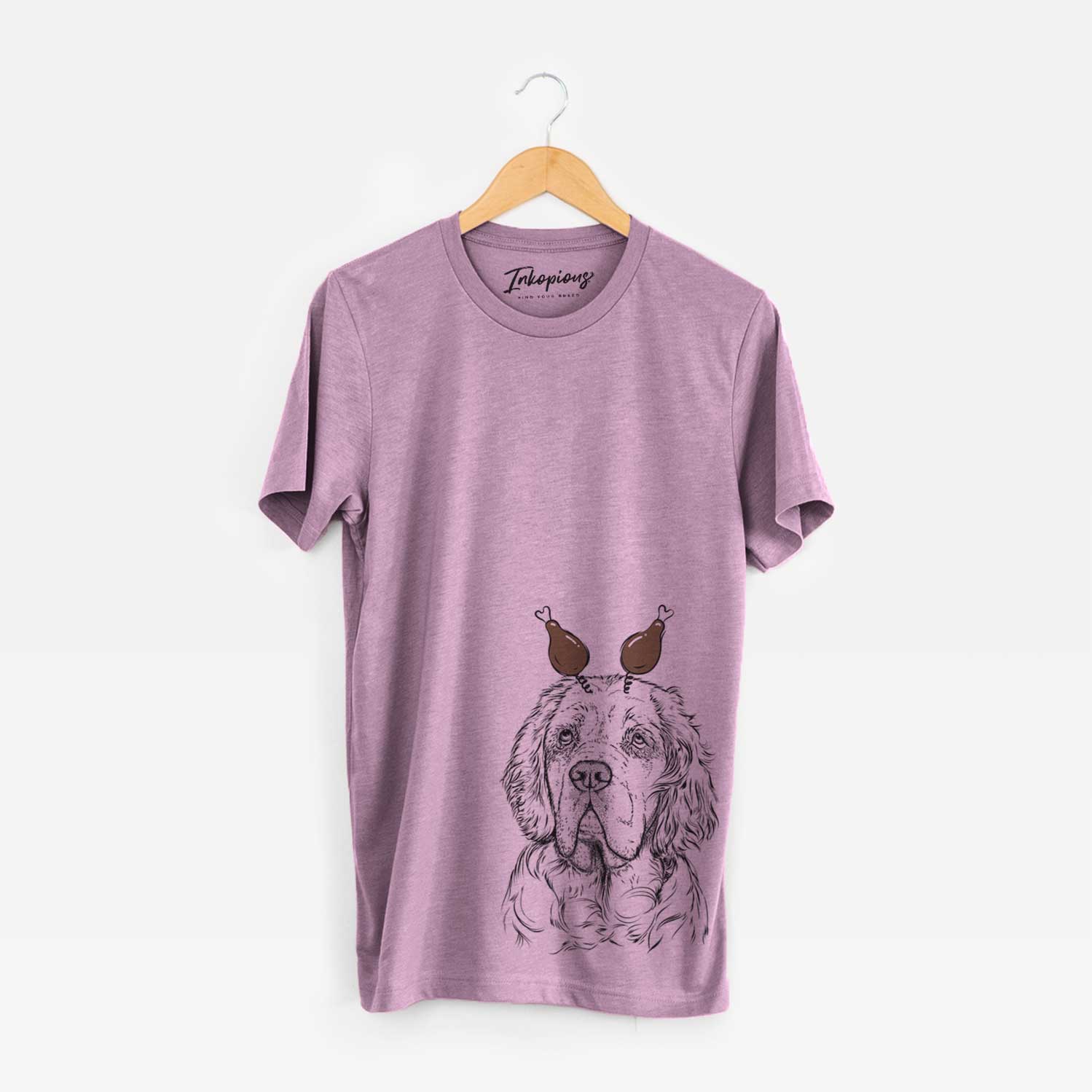 Thanksgiving Gary the Clumber Spaniel - Unisex Crewneck