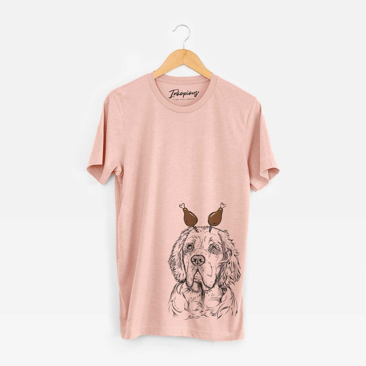 Thanksgiving Gary the Clumber Spaniel - Unisex Crewneck