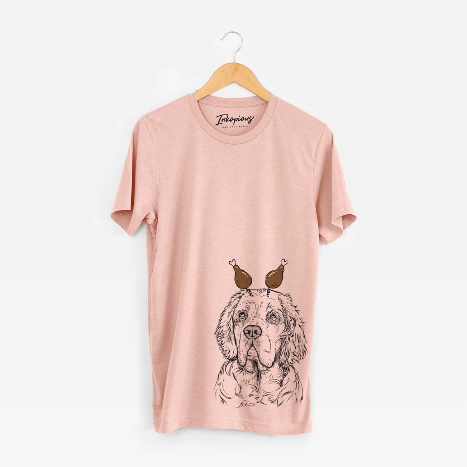Thanksgiving Gary the Clumber Spaniel - Unisex Crewneck