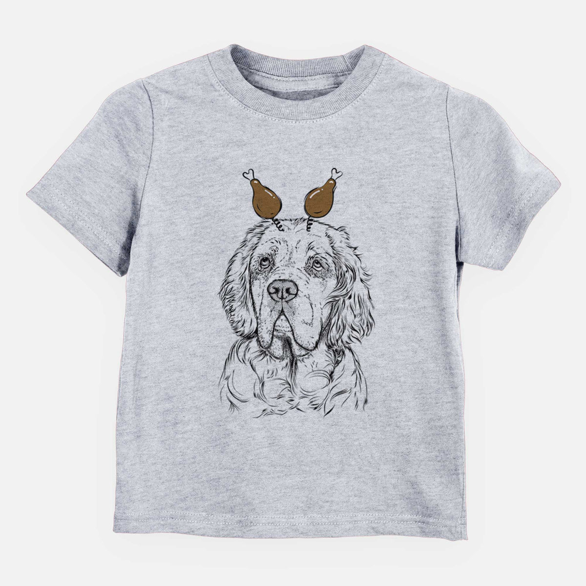 Thanksgiving Gary the Clumber Spaniel - Kids/Youth/Toddler Shirt