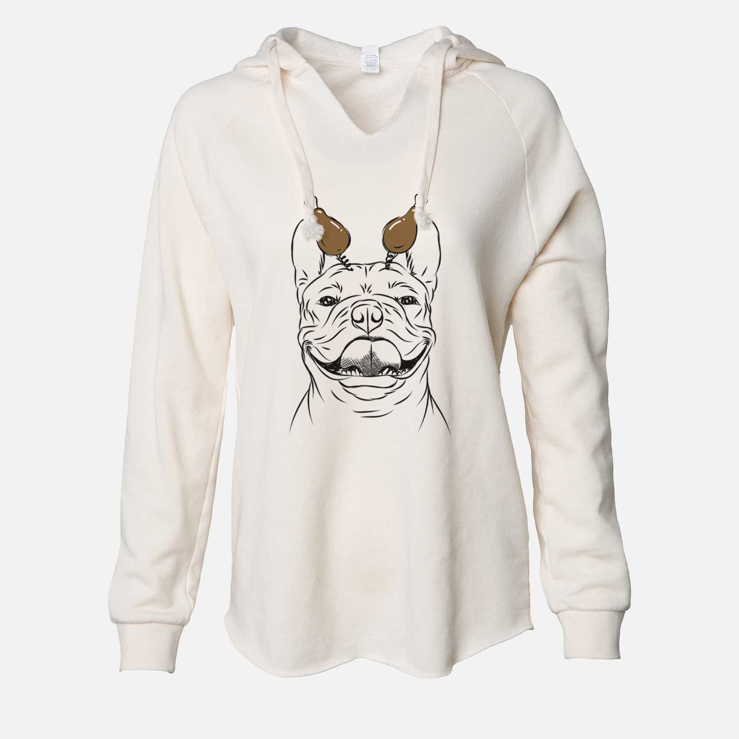 Thanksgiving Gaston the French Bulldog - Cali Wave Hooded Sweatshirt