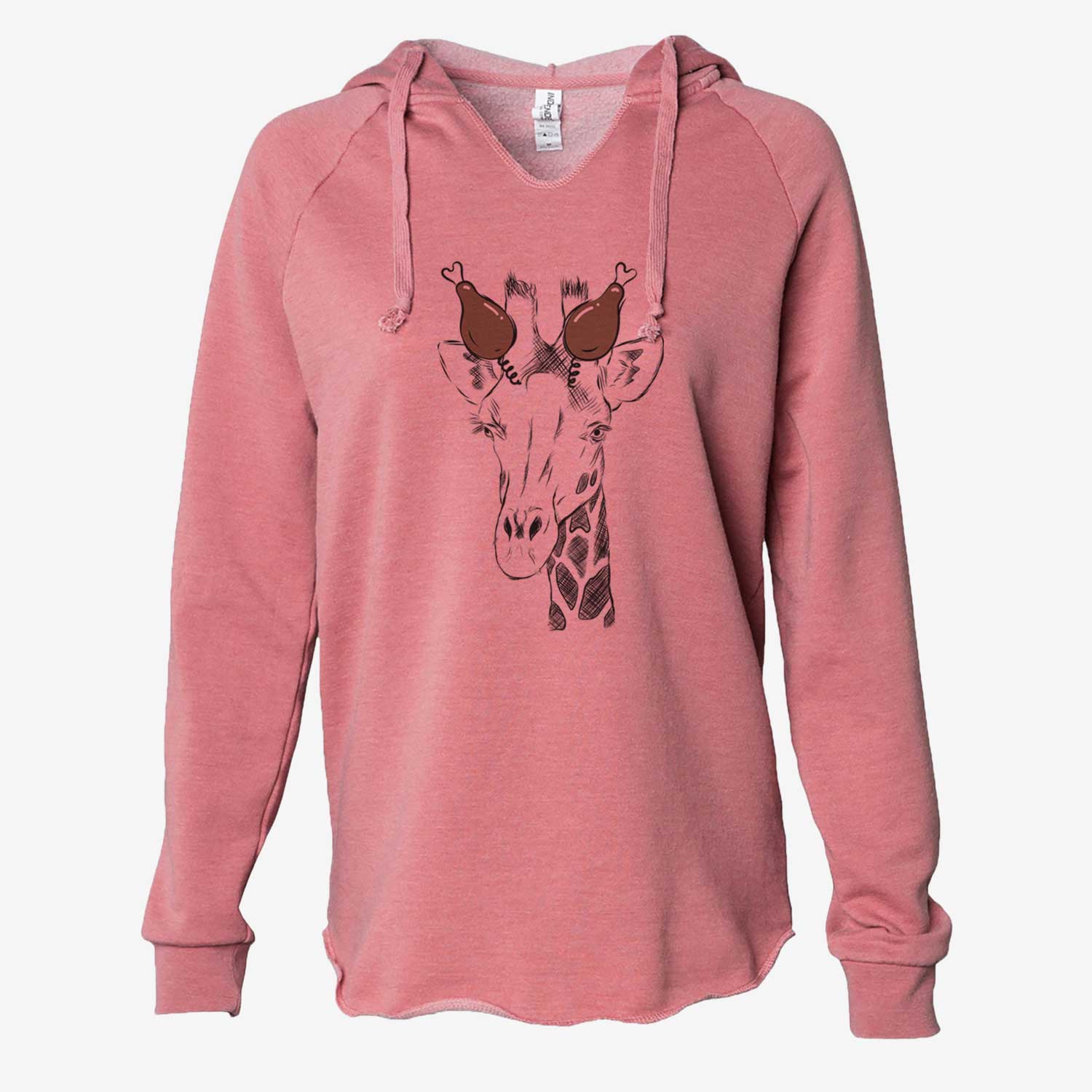 Thanksgiving Geoffrey the Giraffe - Cali Wave Hooded Sweatshirt