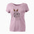 Thanksgiving Georgie Boy the Mixed Breed - Women's V-neck Shirt