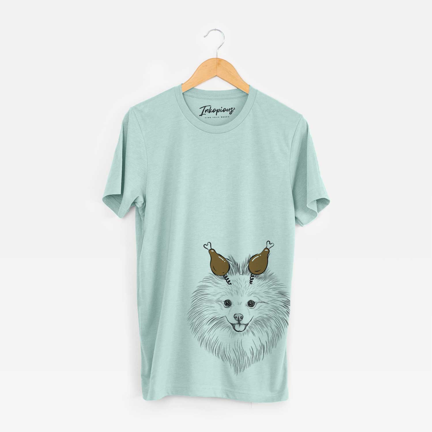 Thanksgiving GiGi the Pomeranian - Unisex Crewneck