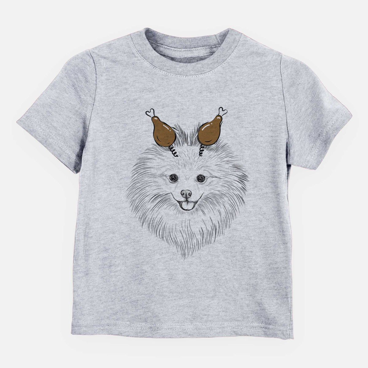 Thanksgiving GiGi the Pomeranian - Kids/Youth/Toddler Shirt