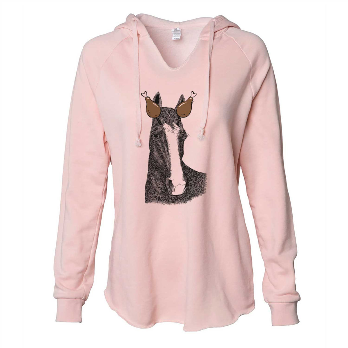 Thanksgiving Gibson the Tennessee Walking Horse - Cali Wave Hooded Sweatshirt