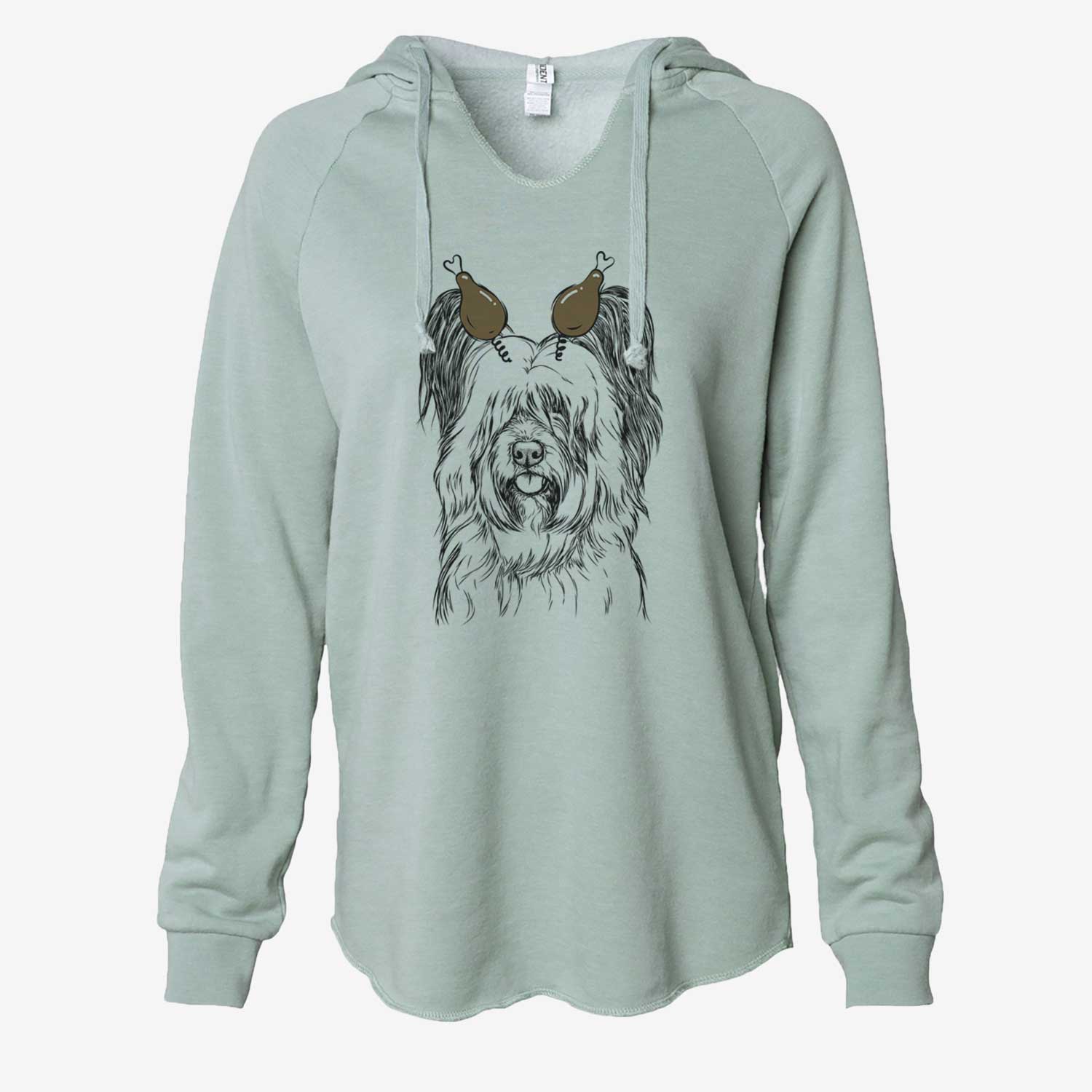 Thanksgiving Gideon the Skye Terrier - Cali Wave Hooded Sweatshirt