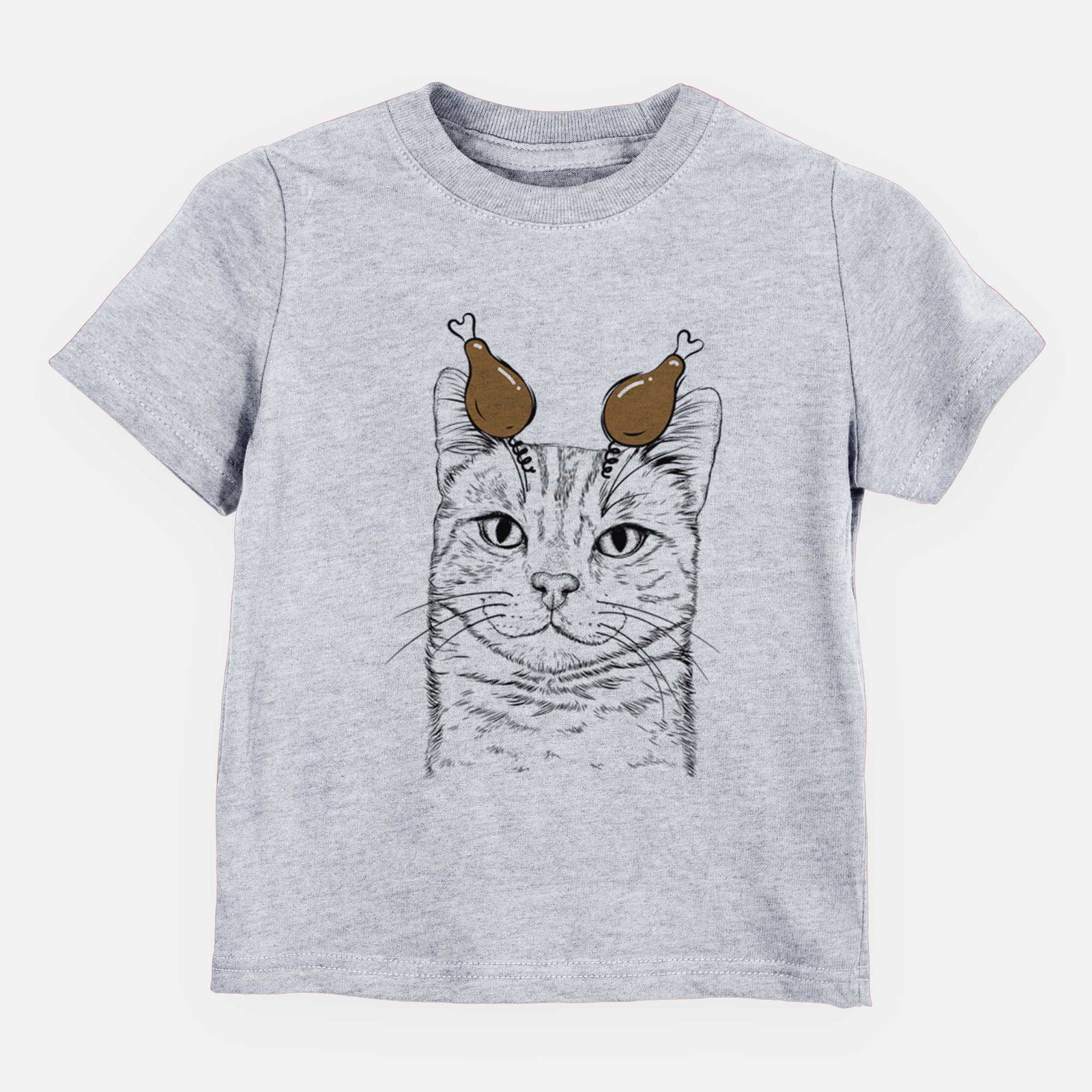 Thanksgiving Ginger Tom the Tabby Cat - Kids/Youth/Toddler Shirt