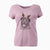 Thanksgiving Gonzo the Chocolate Lab - Women's V-neck Shirt