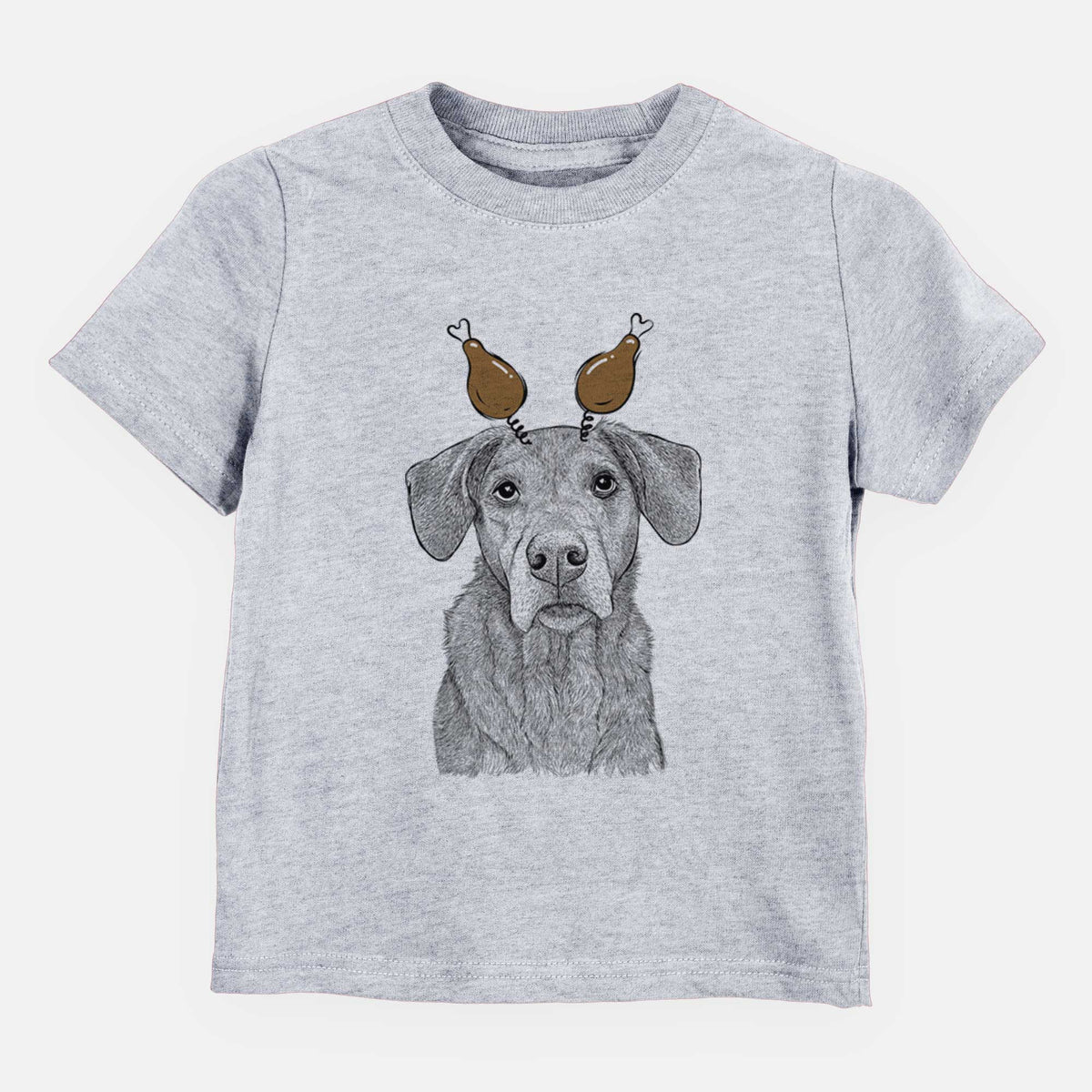 Thanksgiving Gravy the Plott Hound Beagle Mix - Kids/Youth/Toddler Shirt