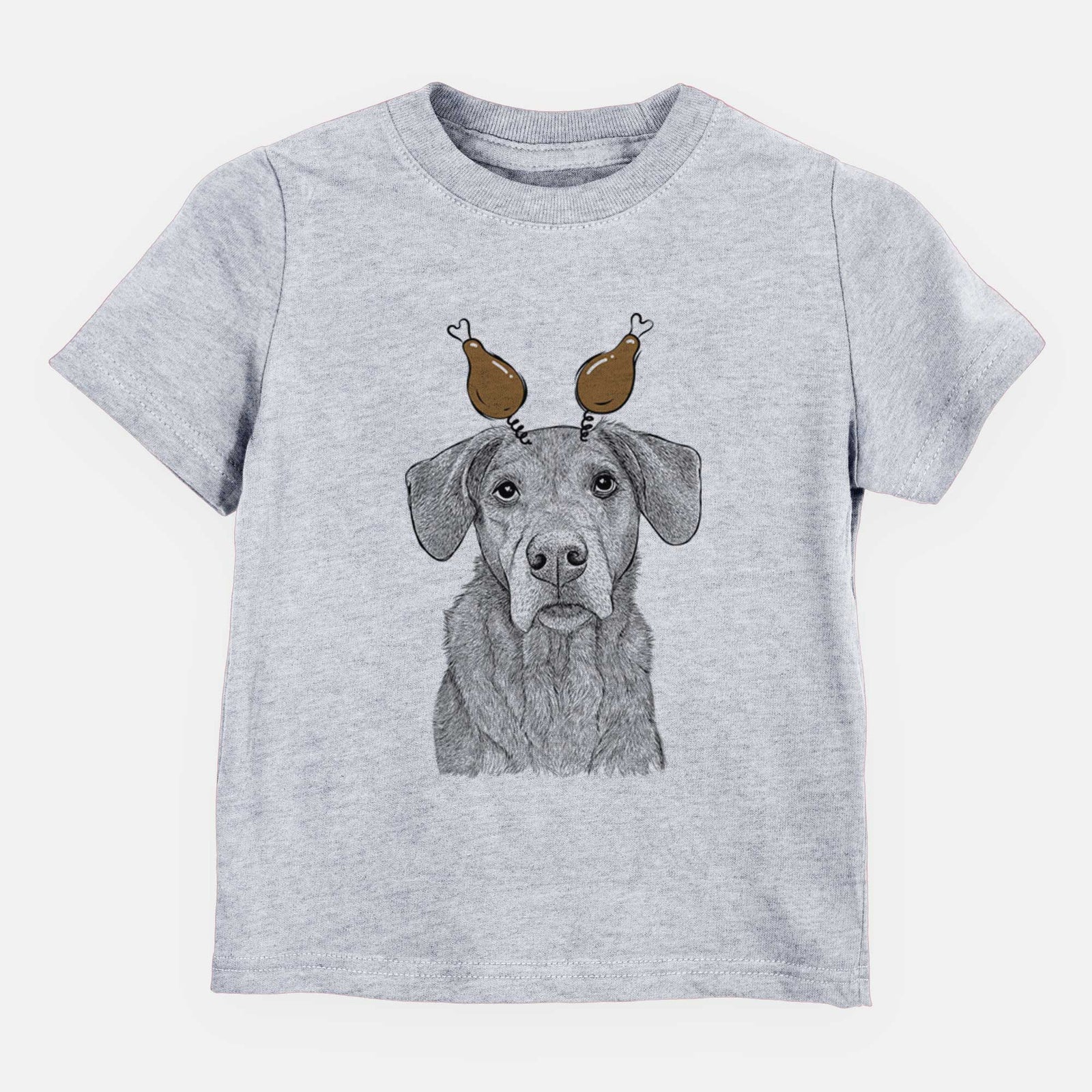 Thanksgiving Gravy the Plott Hound Beagle Mix - Kids/Youth/Toddler Shirt