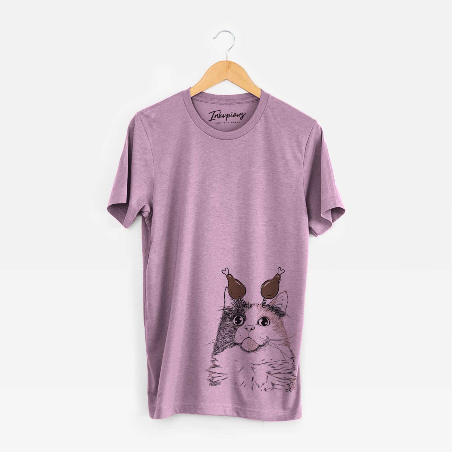 Thanksgiving Greta the Calico Cat - Unisex Crewneck