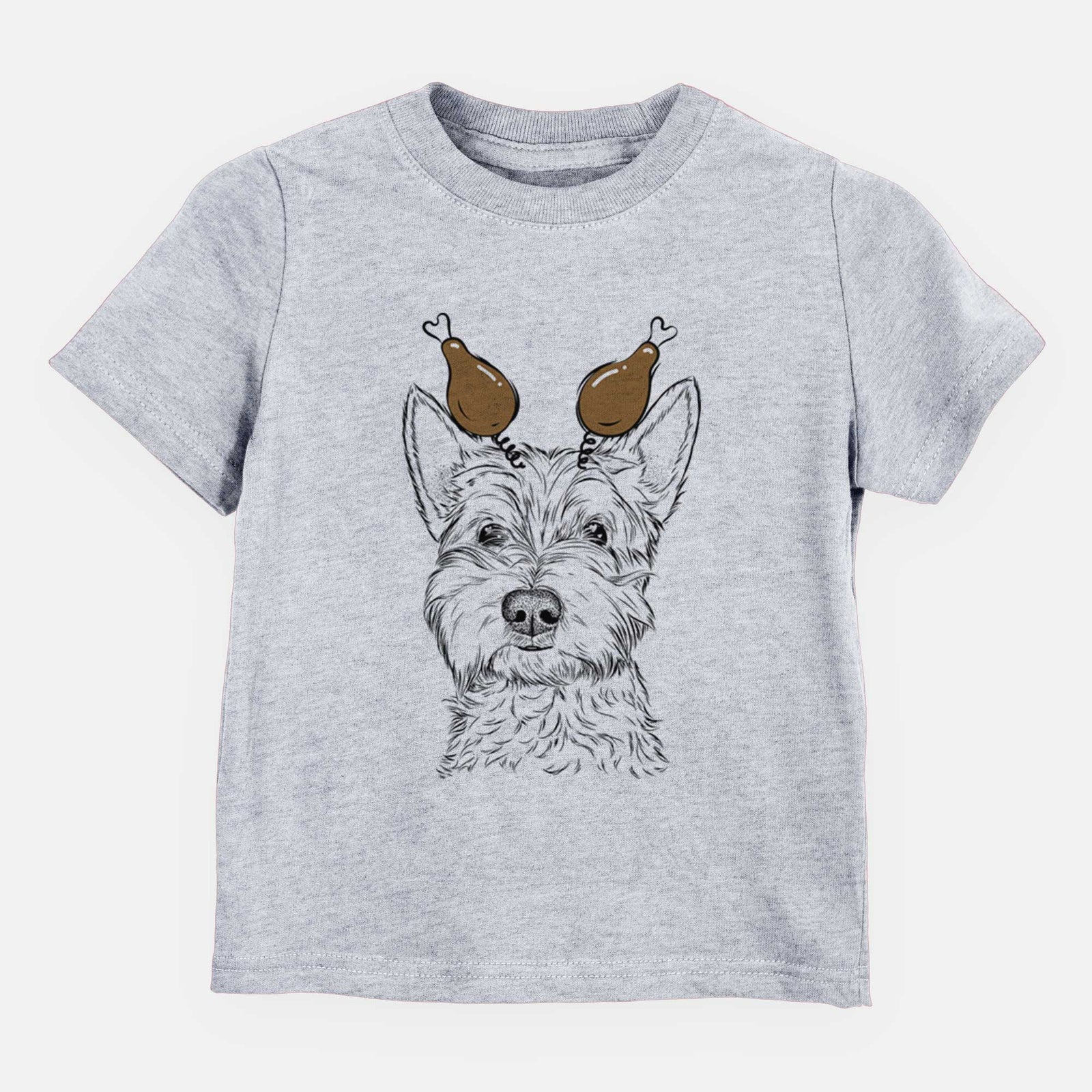 Thanksgiving Grizel the West Highland Terrier - Kids/Youth/Toddler Shirt