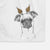 Groot the Brussels Griffon Decorative Hand Towel