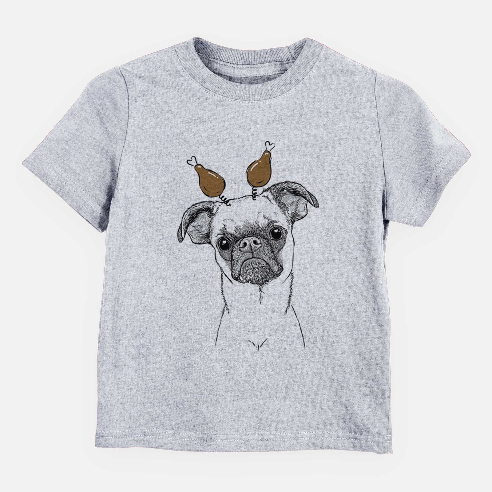 Thanksgiving Groot the Brussels Griffon - Kids/Youth/Toddler Shirt