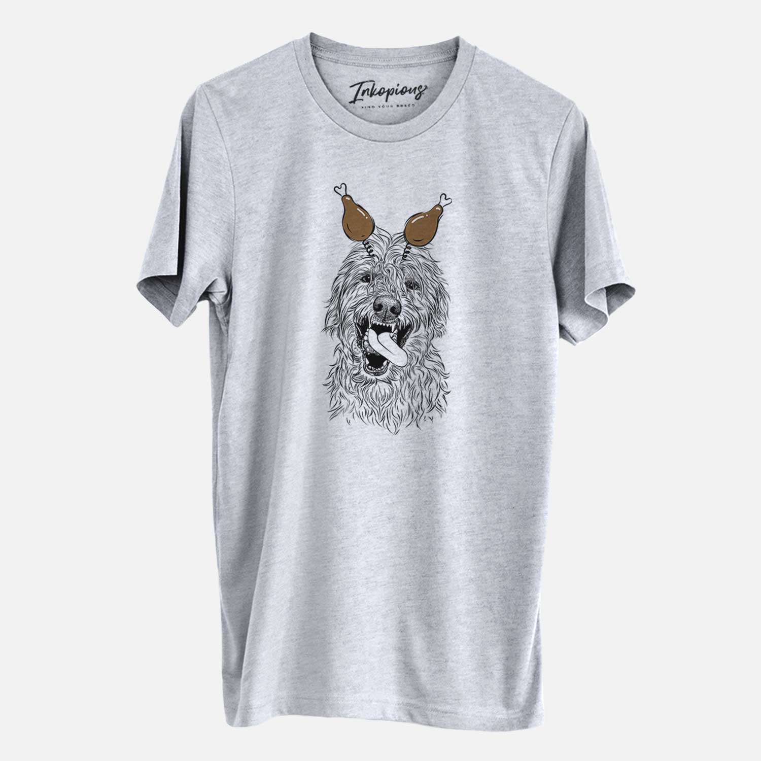 Thanksgiving Groot the Irish Wolfhound - Unisex Crewneck