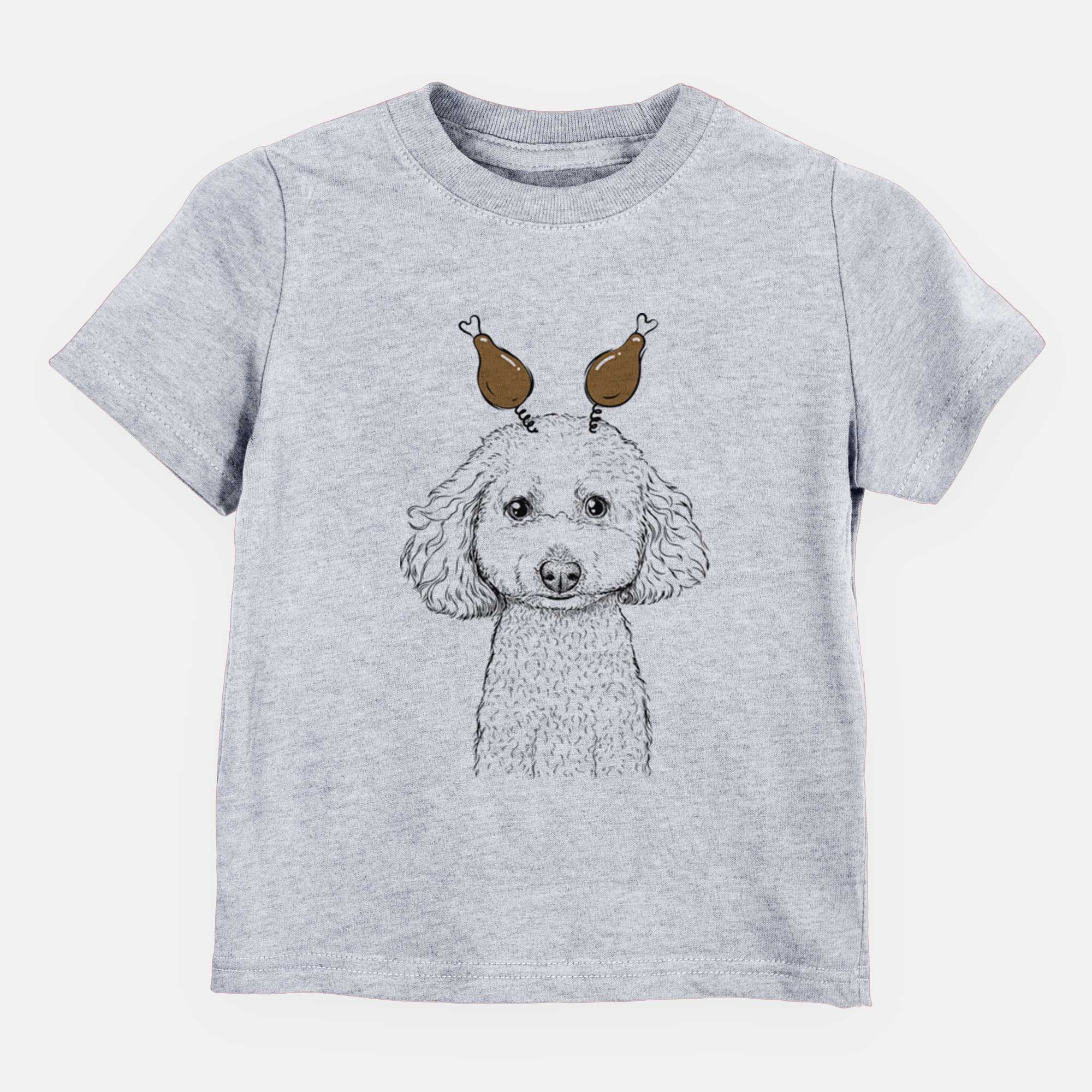 Thanksgiving Guinness the Toy Poodle Mix - Kids/Youth/Toddler Shirt