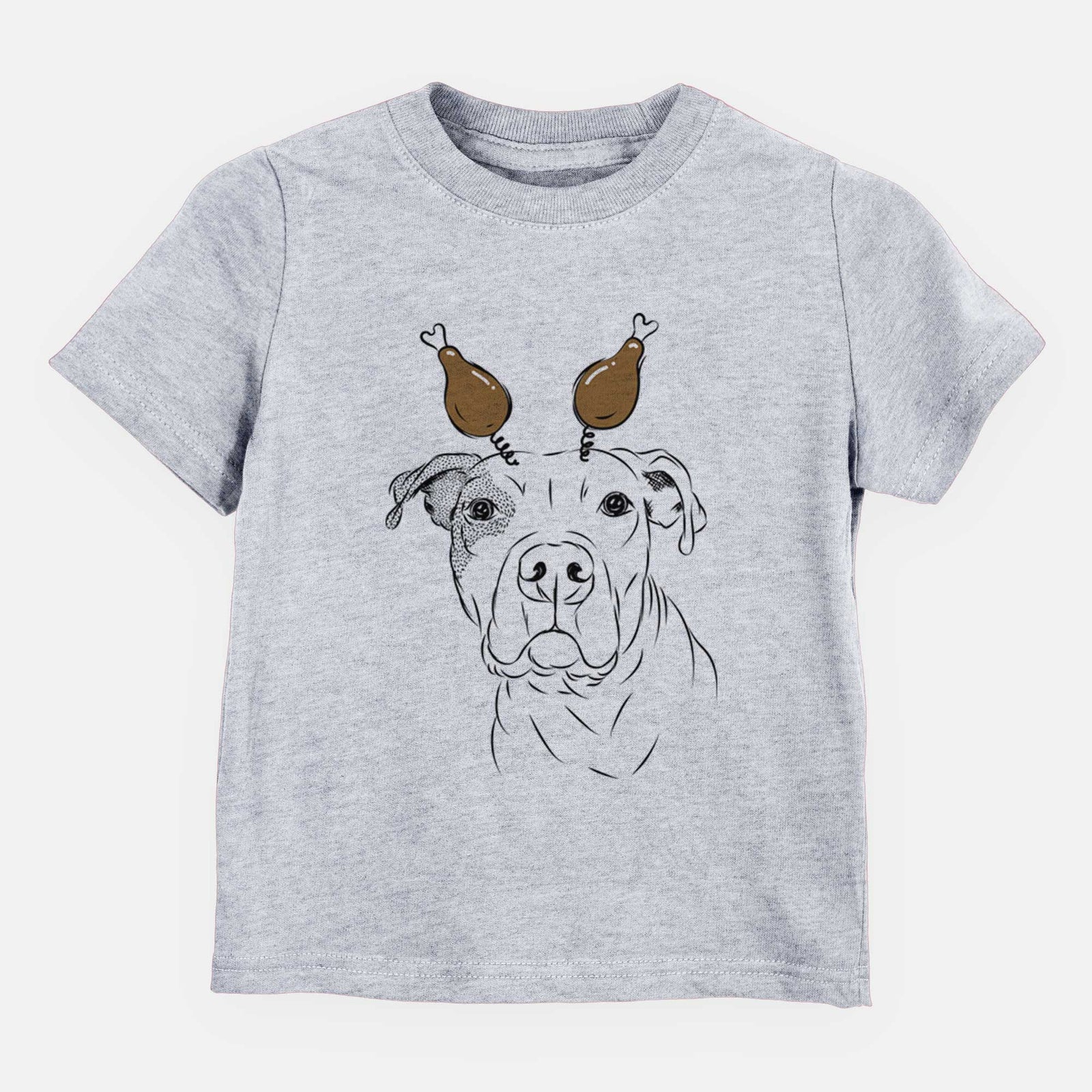Thanksgiving Gummy the Pitbull - Kids/Youth/Toddler Shirt