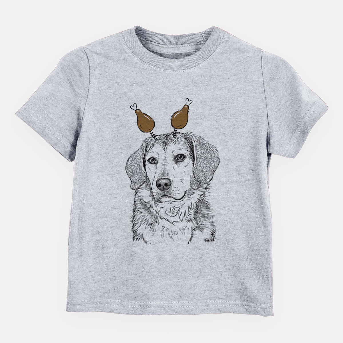 Thanksgiving Gunner the Beagle Mix - Kids/Youth/Toddler Shirt