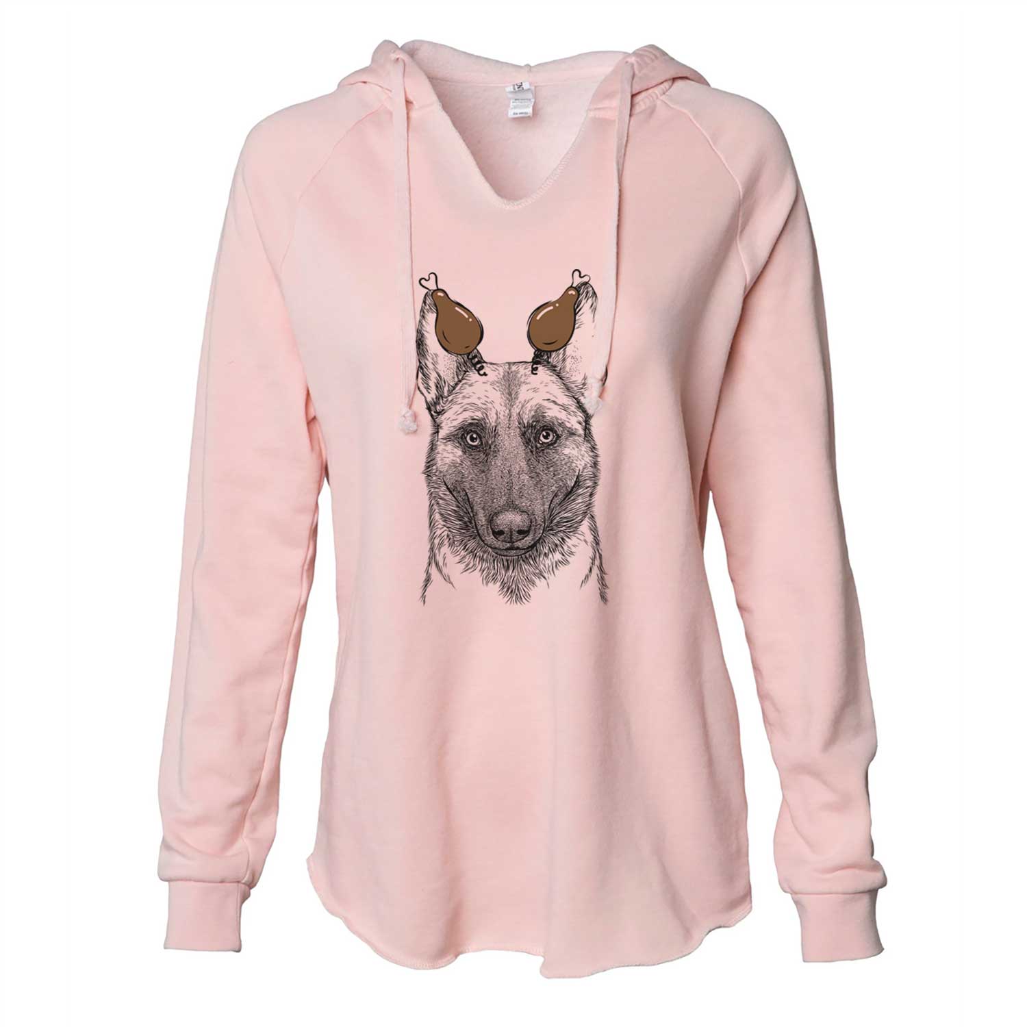 Thanksgiving Gunther the Belgian Malinois - Cali Wave Hooded Sweatshirt