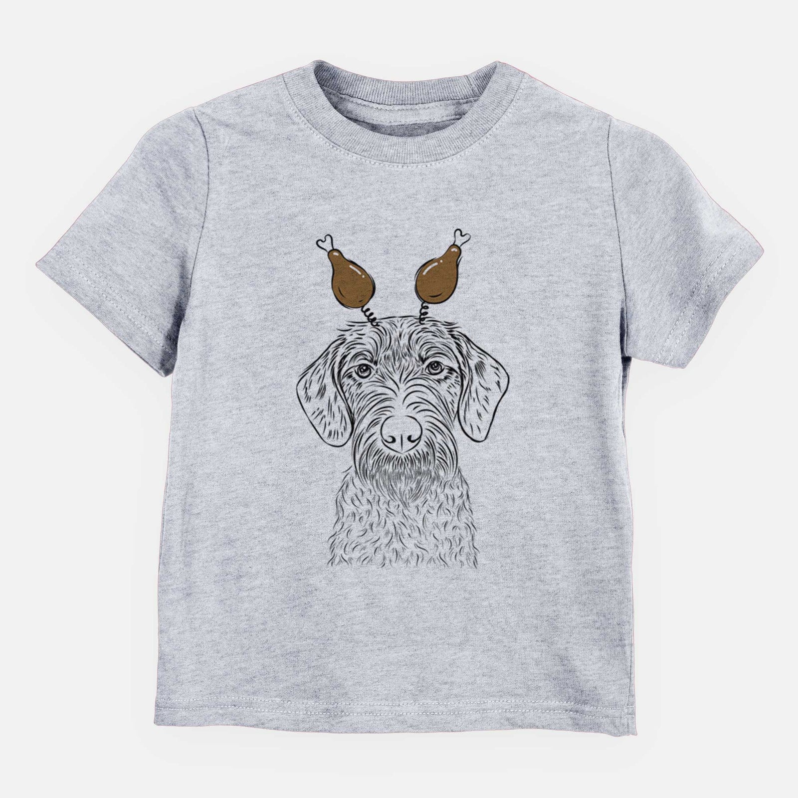 Thanksgiving Gus the German Wirehaired Pointer - Kids/Youth/Toddler Shirt