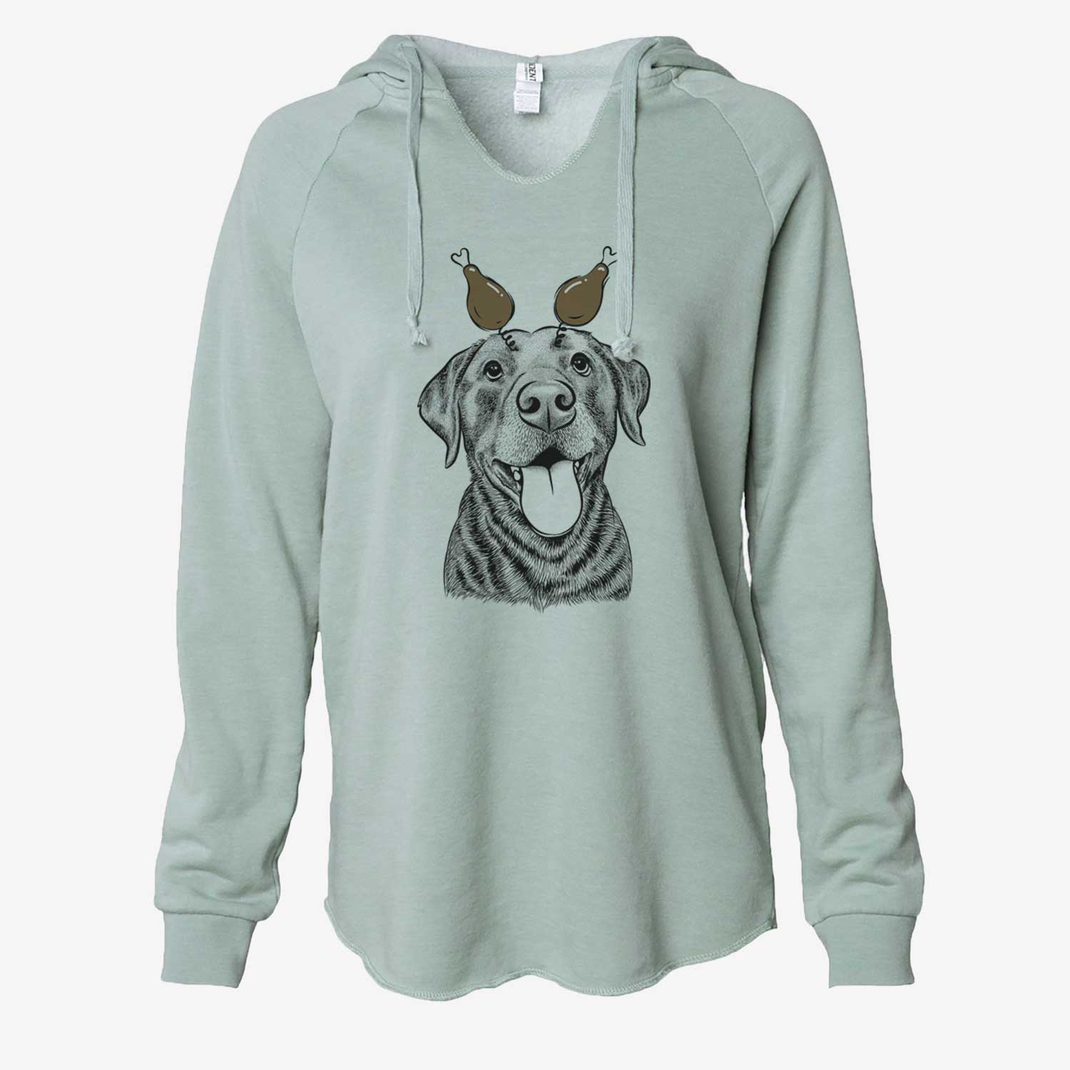 Thanksgiving Gwen the Labrador Retriever - Cali Wave Hooded Sweatshirt