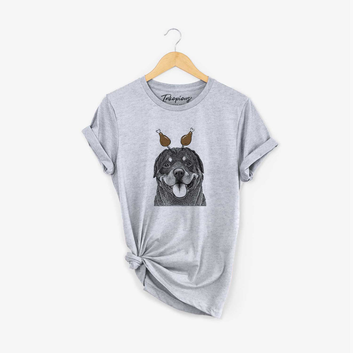 Thanksgiving Hagan the Rottweiler - Unisex Crewneck