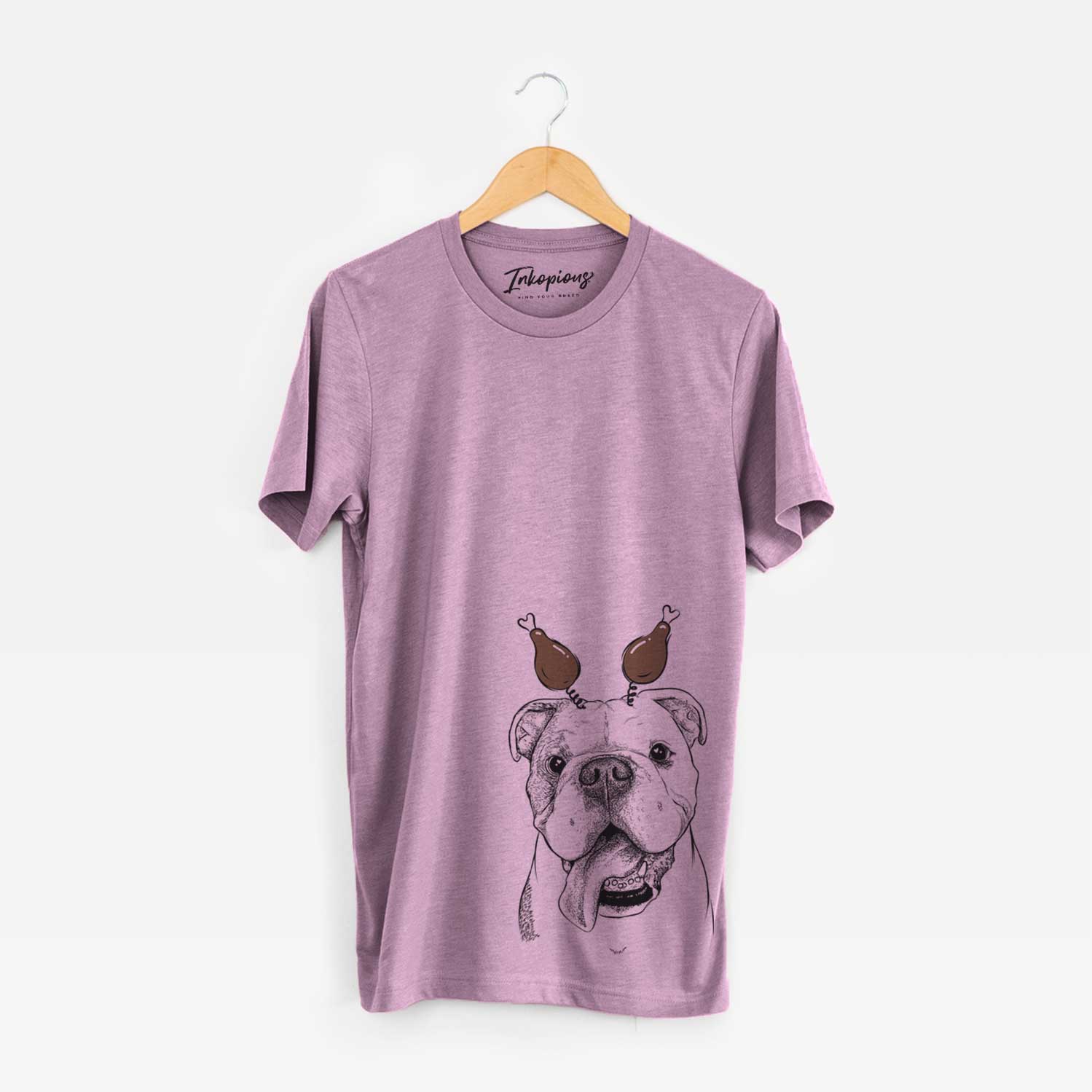 Thanksgiving Hank the English Bulldog - Unisex Crewneck