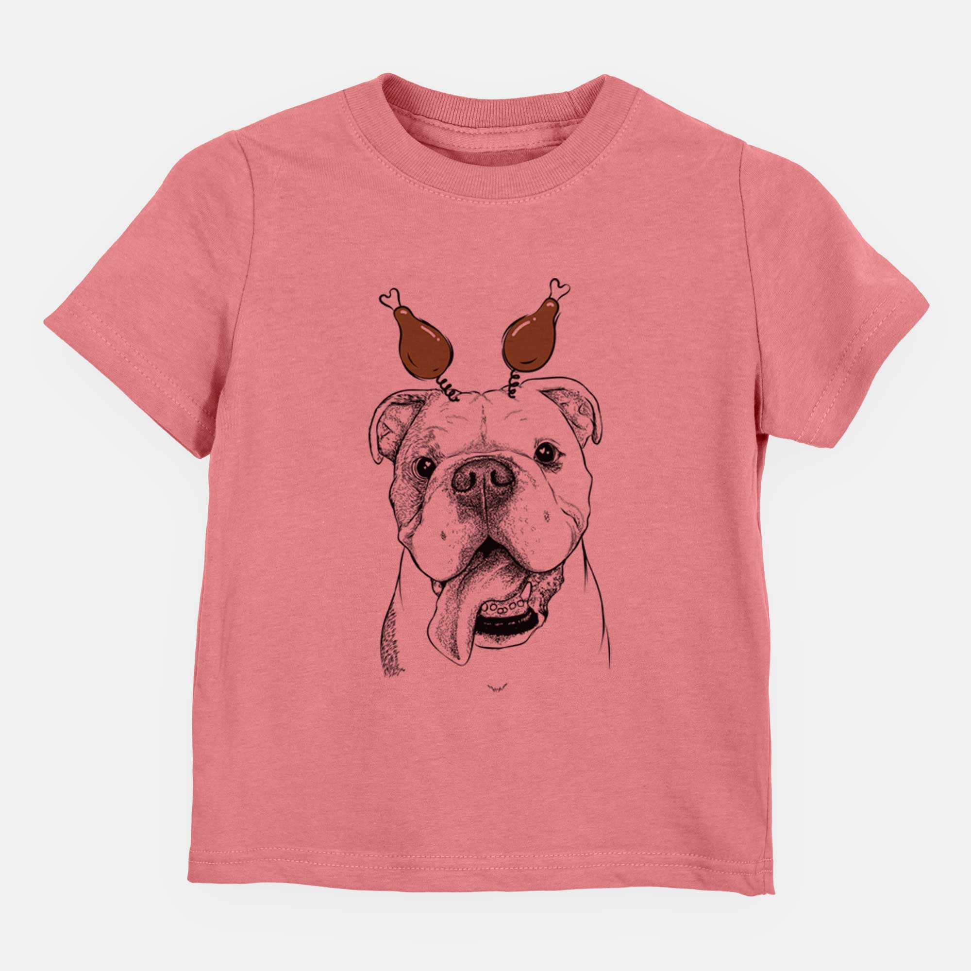 Thanksgiving Hank the English Bulldog - Kids/Youth/Toddler Shirt