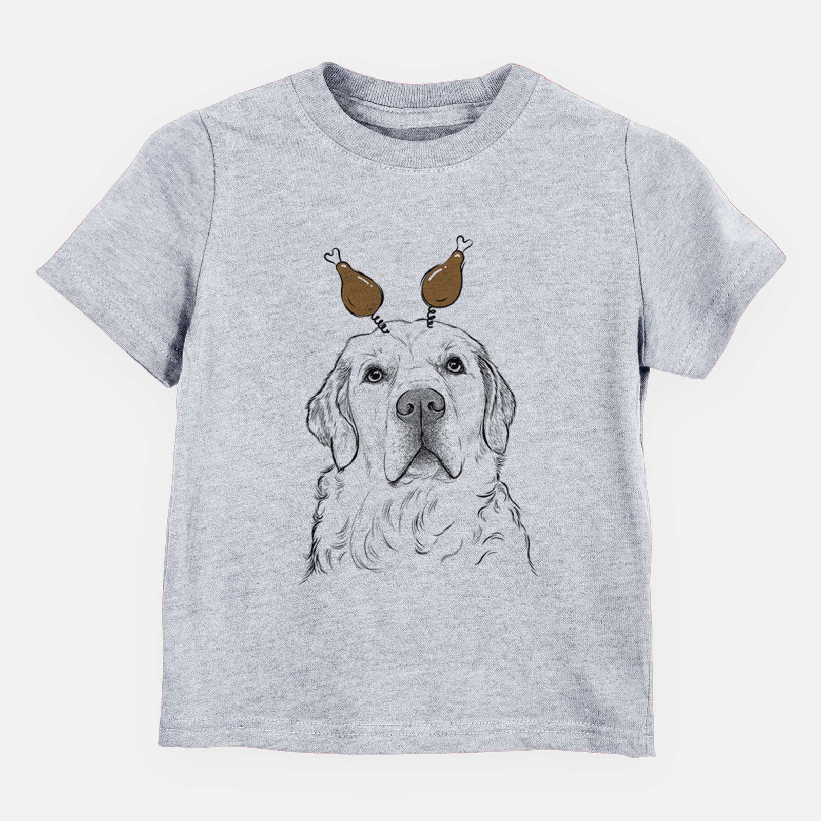 Thanksgiving Hank the Irish Cream Golden Retriever - Kids/Youth/Toddler Shirt