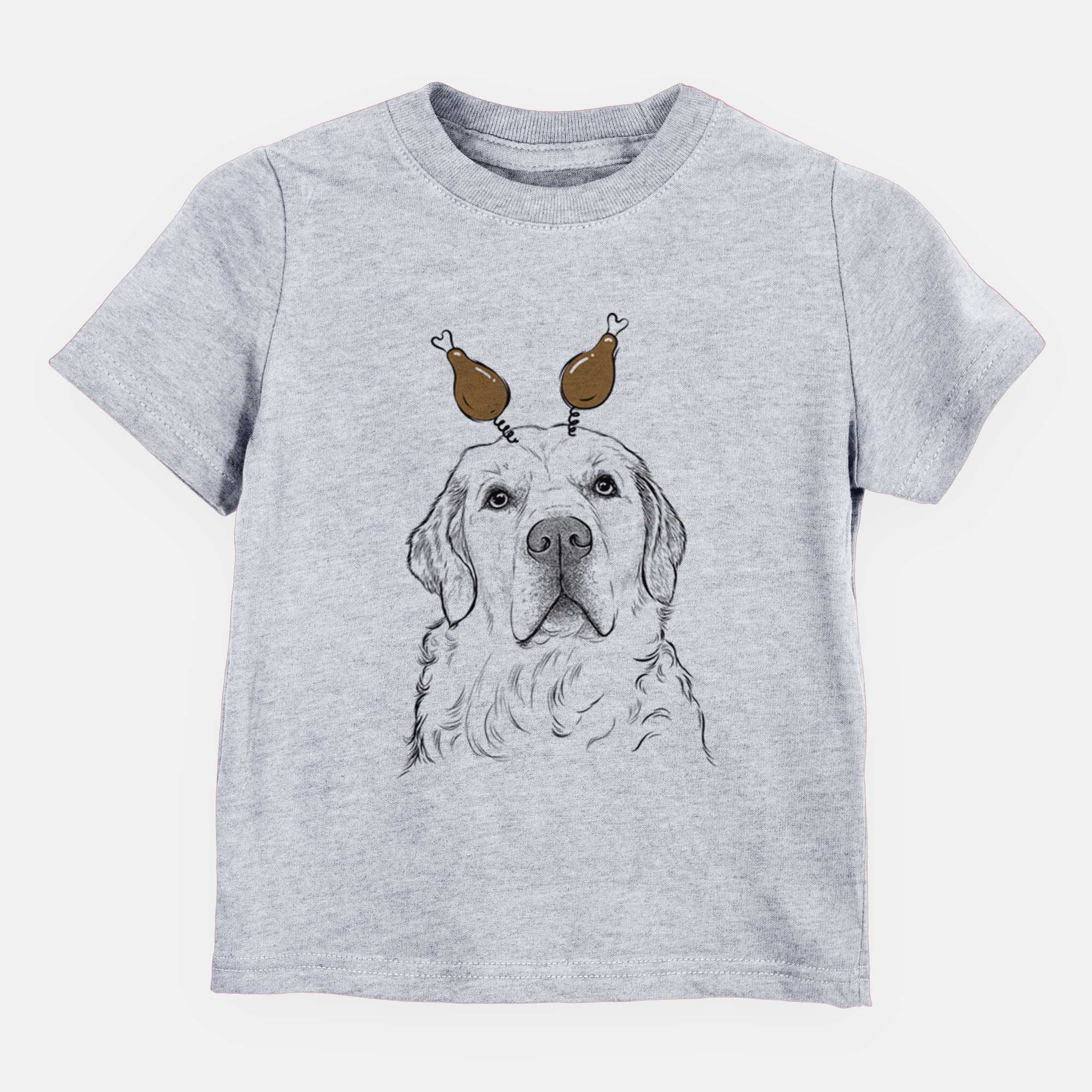 Thanksgiving Hank the Irish Cream Golden Retriever - Kids/Youth/Toddler Shirt