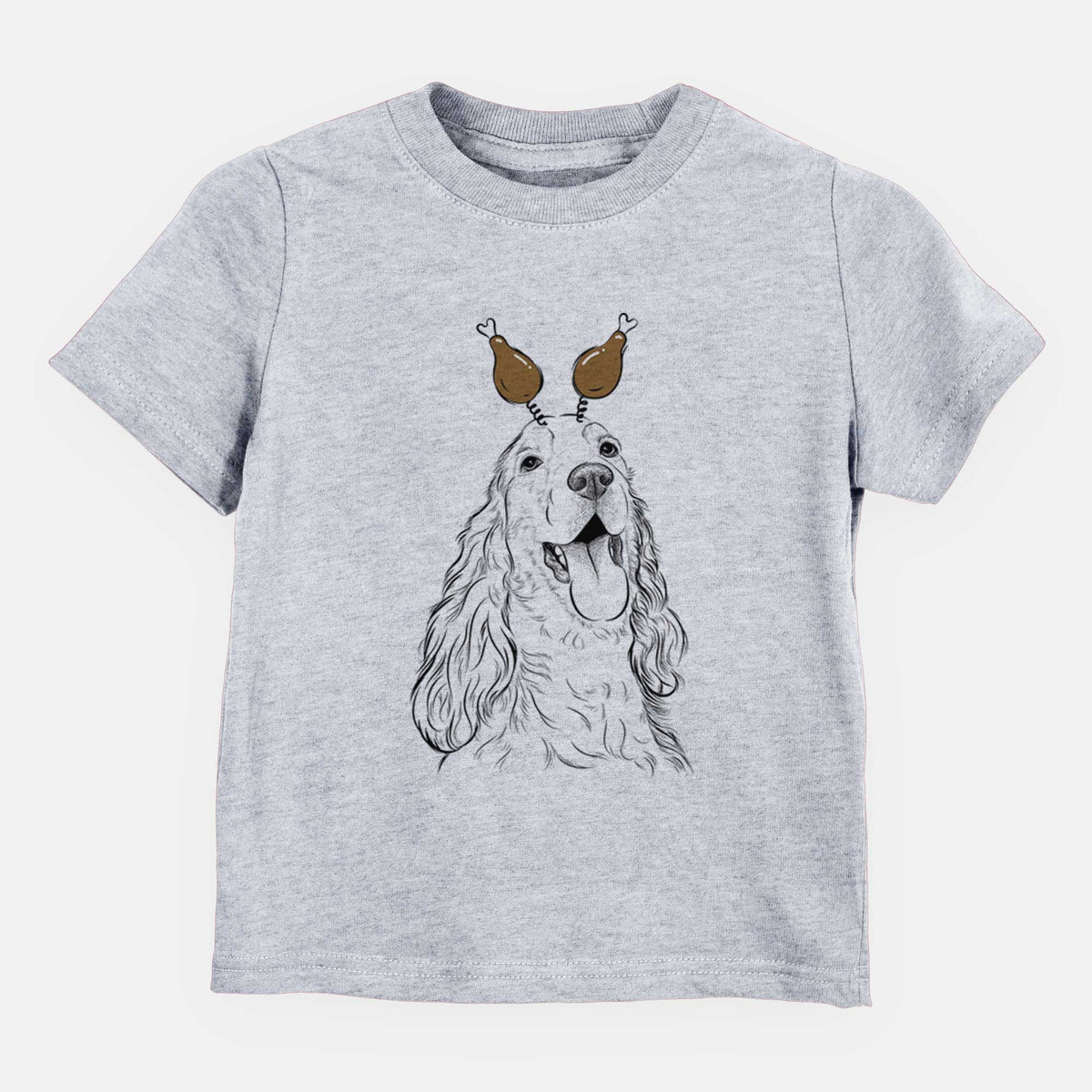 Thanksgiving Happy Henry the English Cocker Spaniel - Kids/Youth/Toddler Shirt