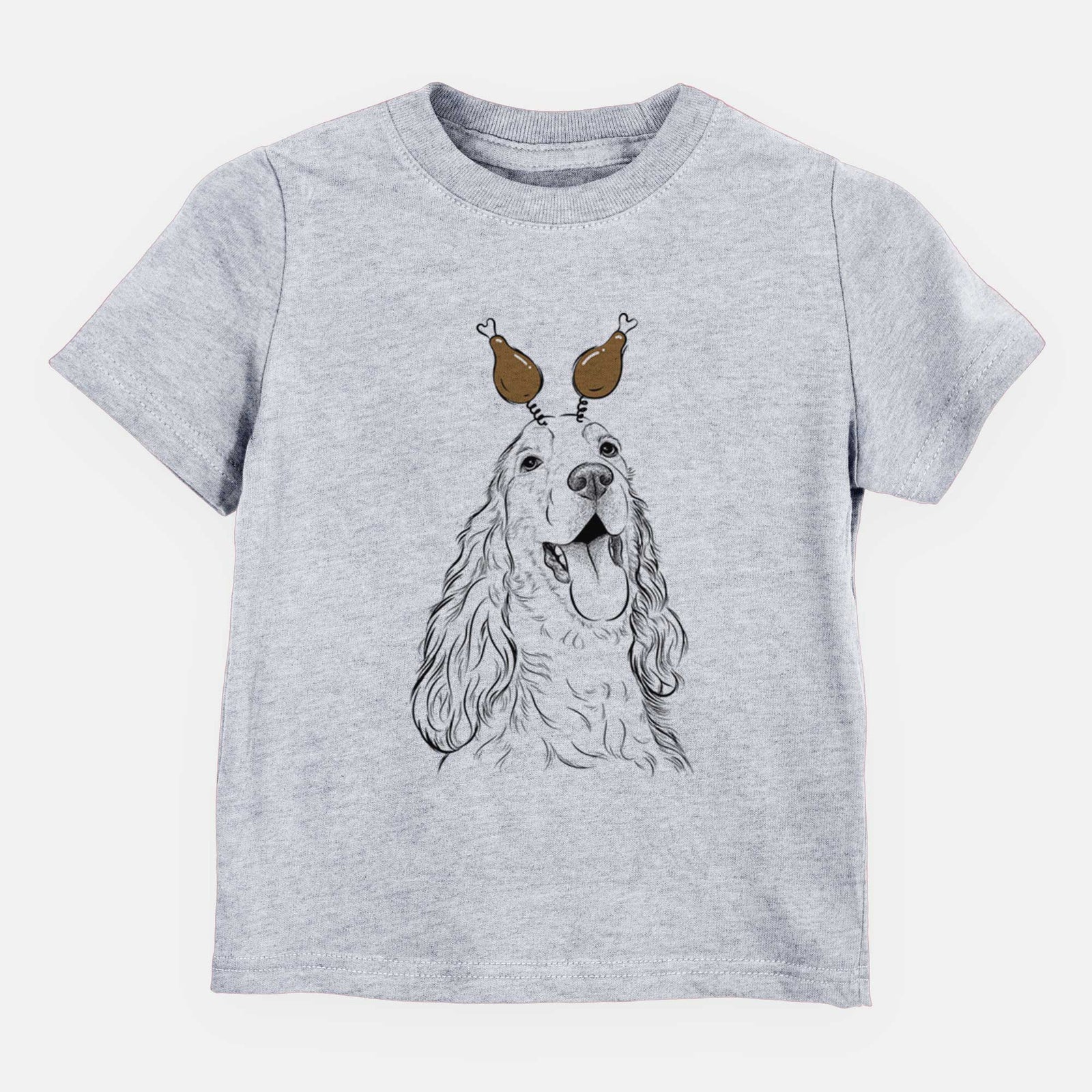 Thanksgiving Happy Henry the English Cocker Spaniel - Kids/Youth/Toddler Shirt