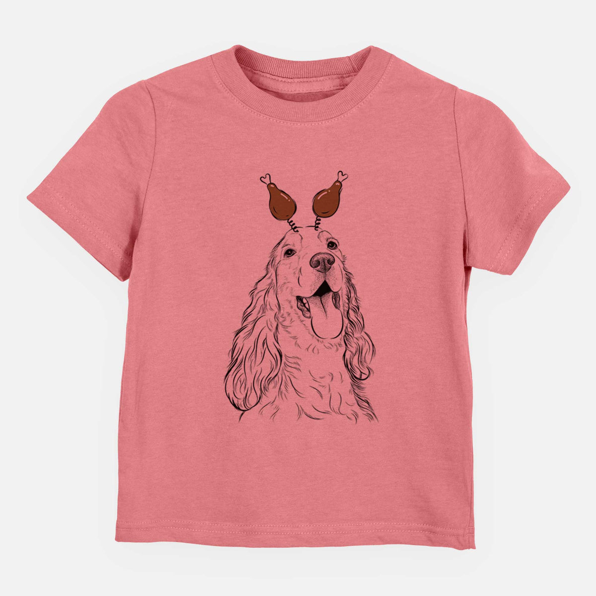 Thanksgiving Happy Henry the English Cocker Spaniel - Kids/Youth/Toddler Shirt