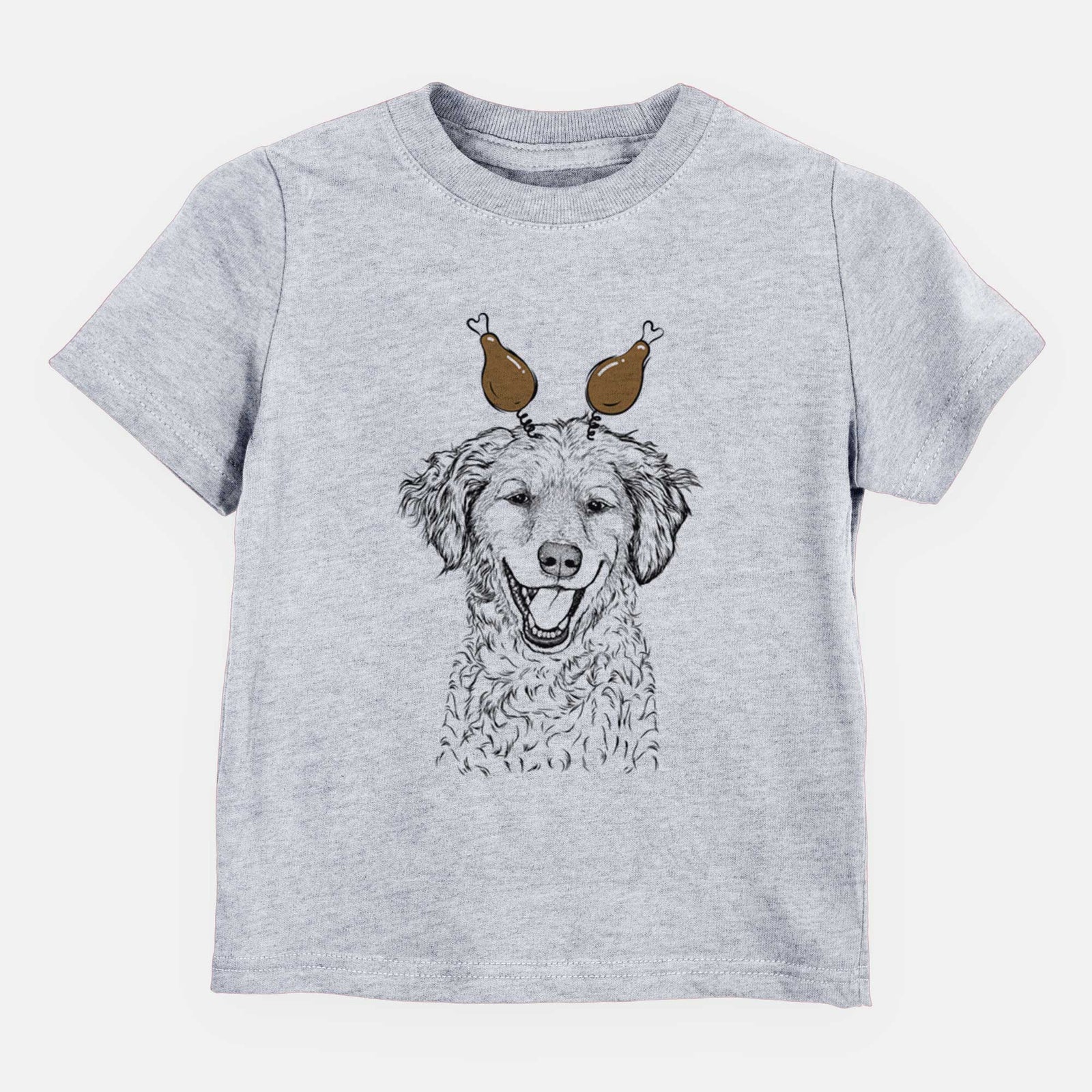 Thanksgiving Happy Otis the Miniature Goldendoodle - Kids/Youth/Toddler Shirt