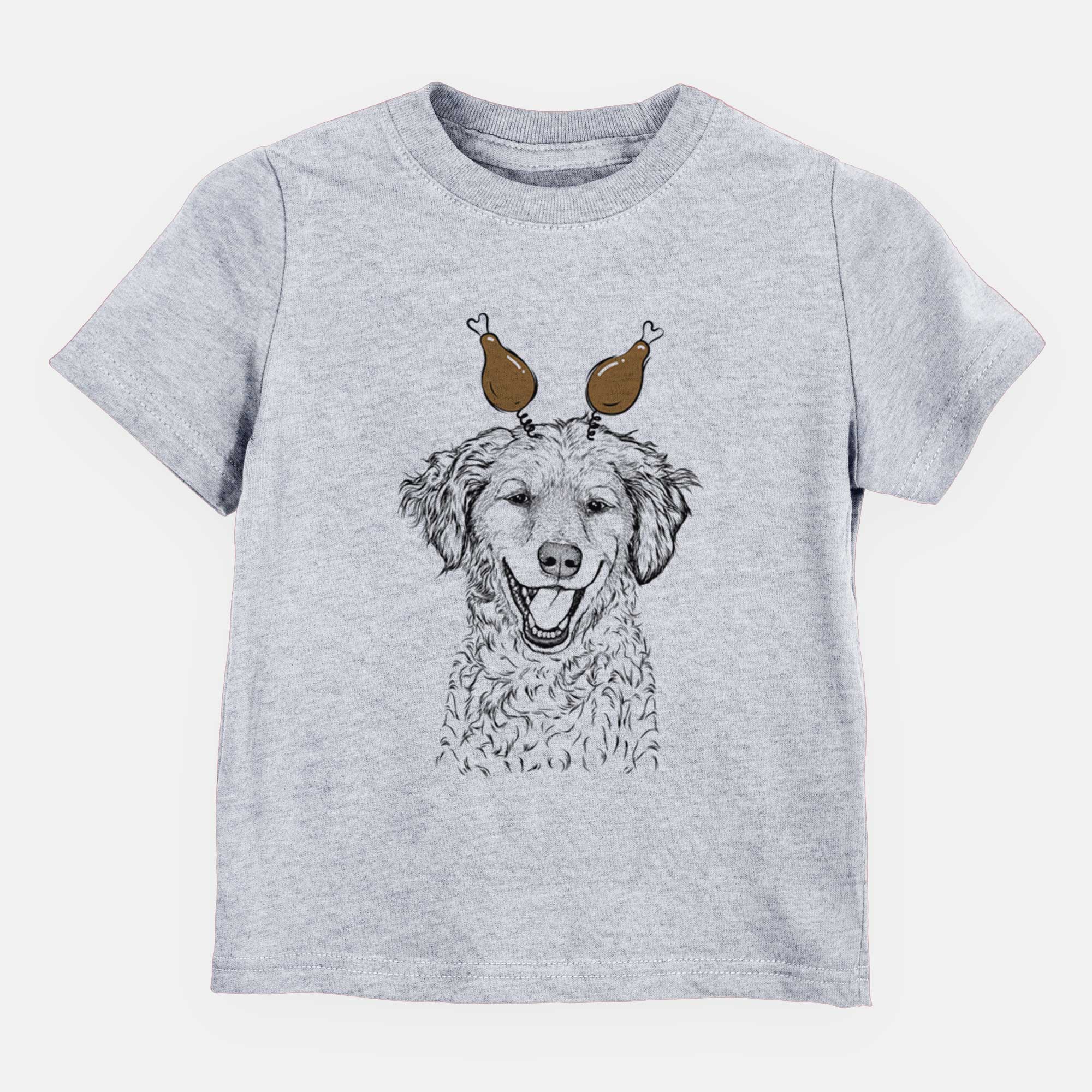 Thanksgiving Happy Otis the Miniature Goldendoodle - Kids/Youth/Toddler Shirt
