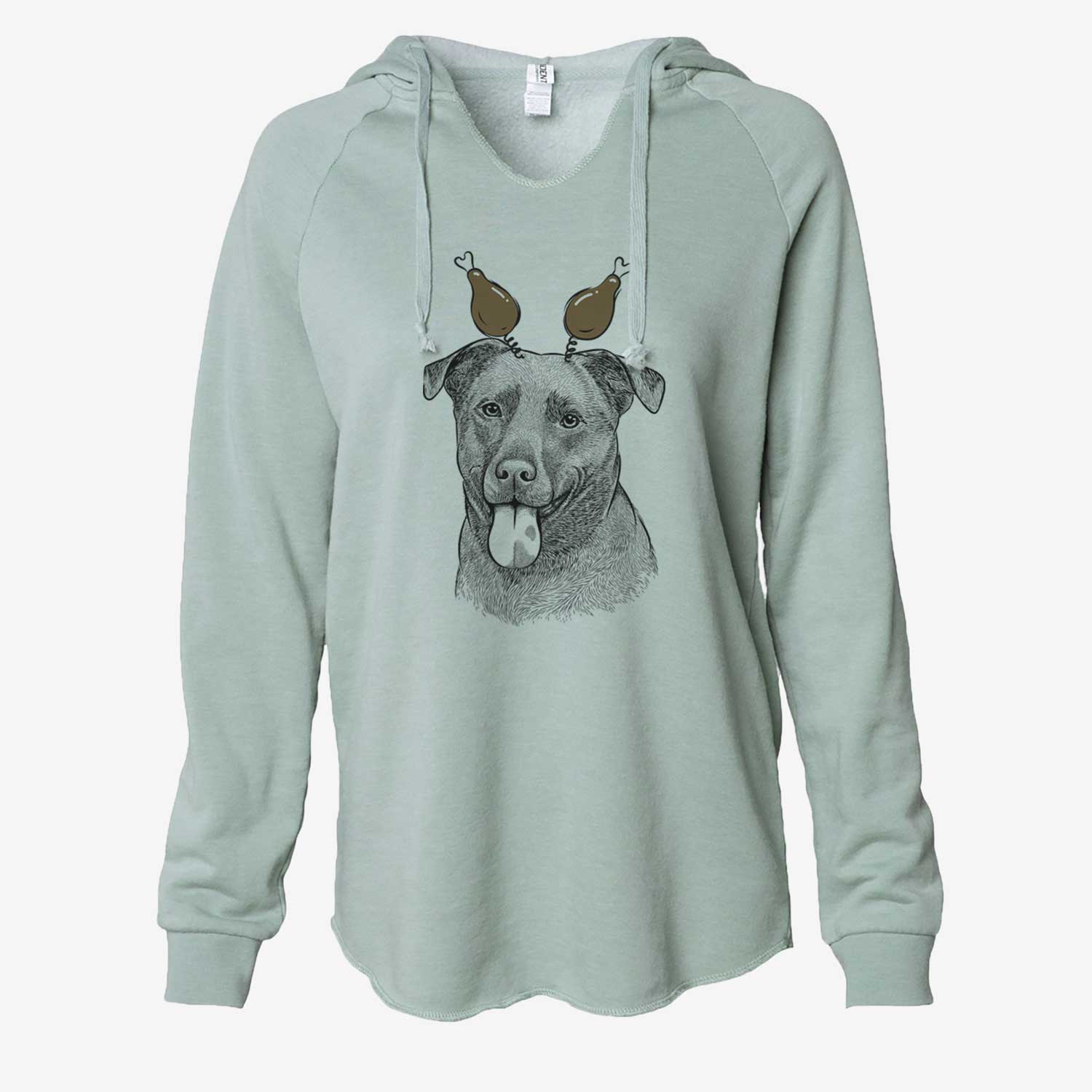 Thanksgiving Harbor the Mixed Breed - Cali Wave Hooded Sweatshirt