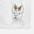 Harley the Pitbull Decorative Hand Towel