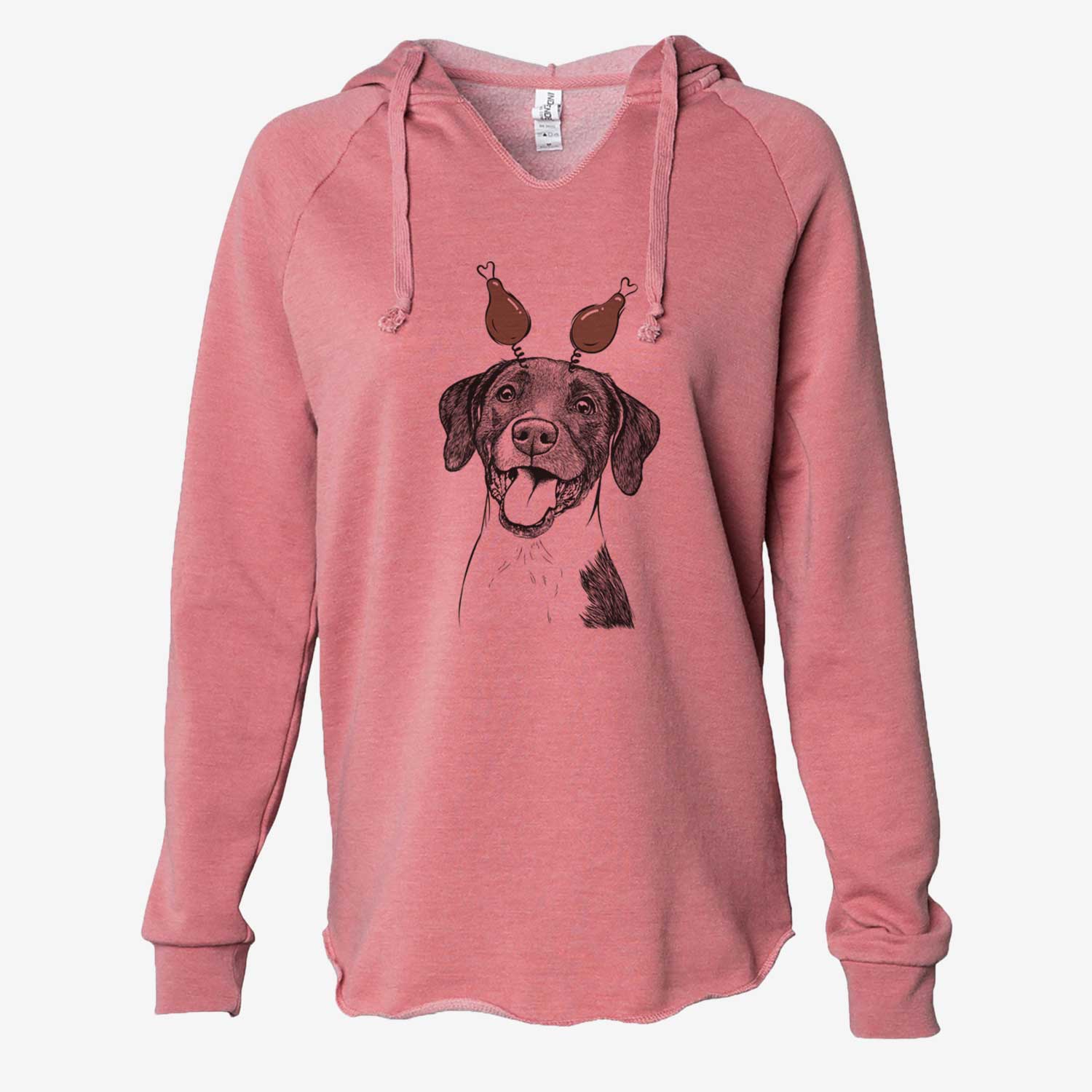 Thanksgiving Harper the Mixed Breed - Cali Wave Hooded Sweatshirt