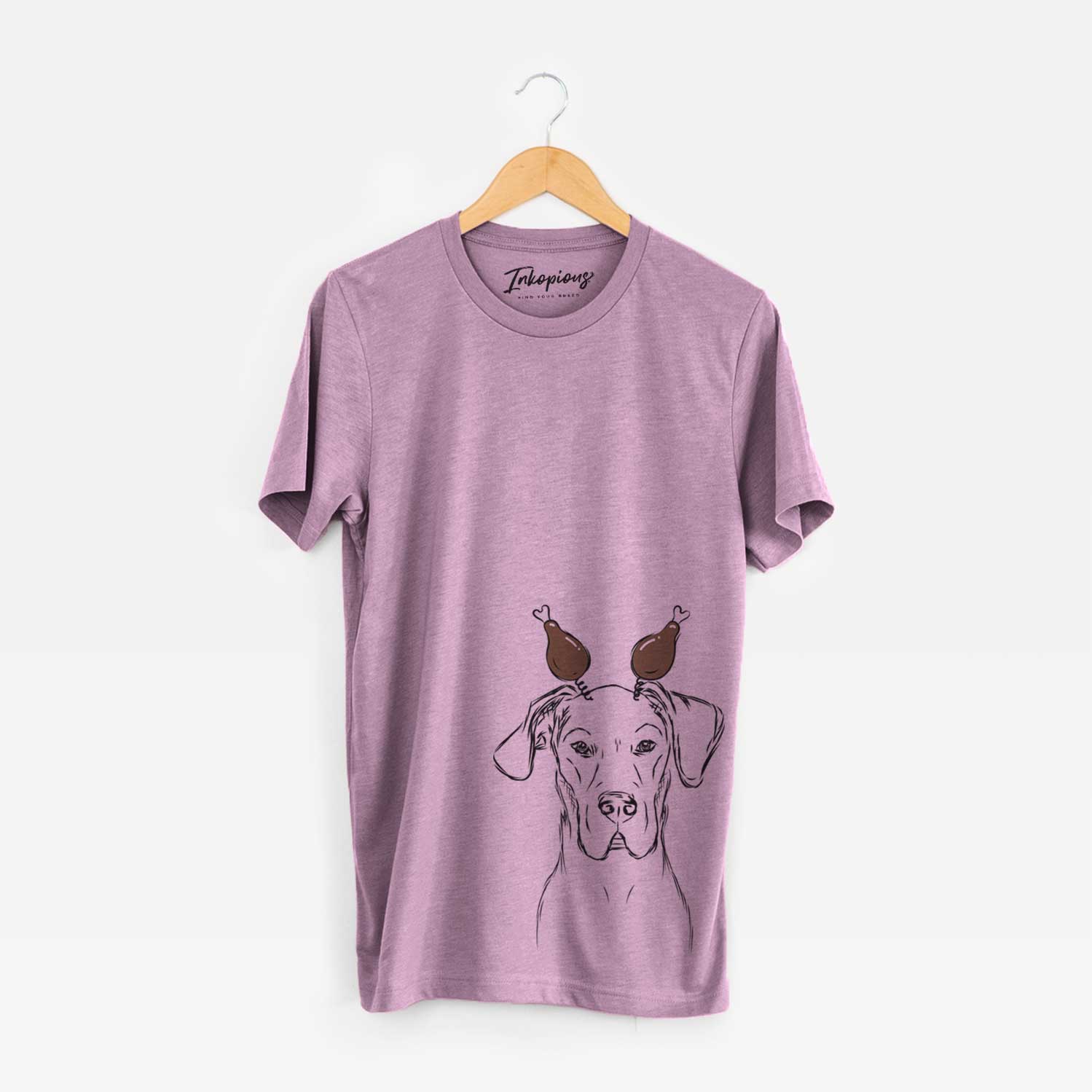 Thanksgiving Harvey the Great Dane - Unisex Crewneck