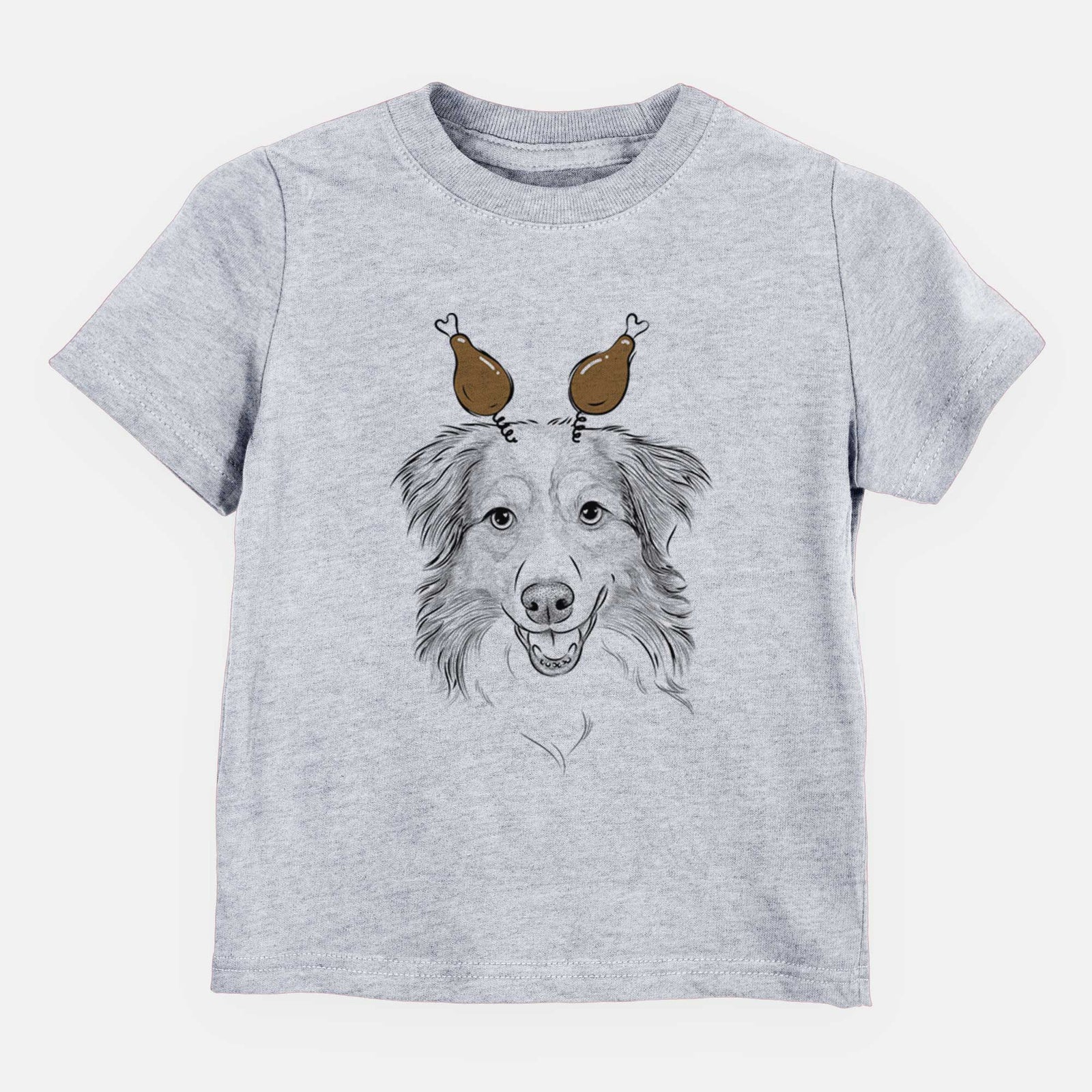 Thanksgiving Hattie the Australian Shepherd - Kids/Youth/Toddler Shirt