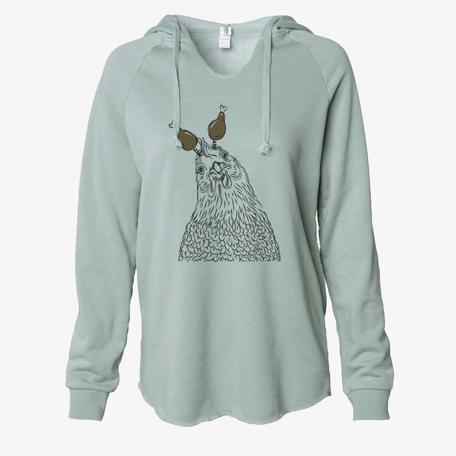 Thanksgiving Henrietta the Chicken - Cali Wave Hooded Sweatshirt