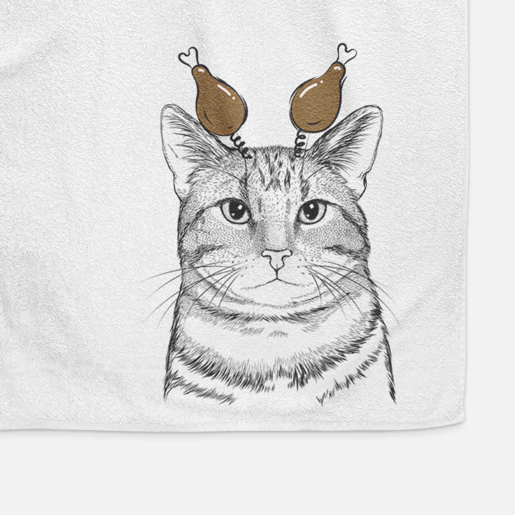 Henry the Bengal Decorative Hand Towel