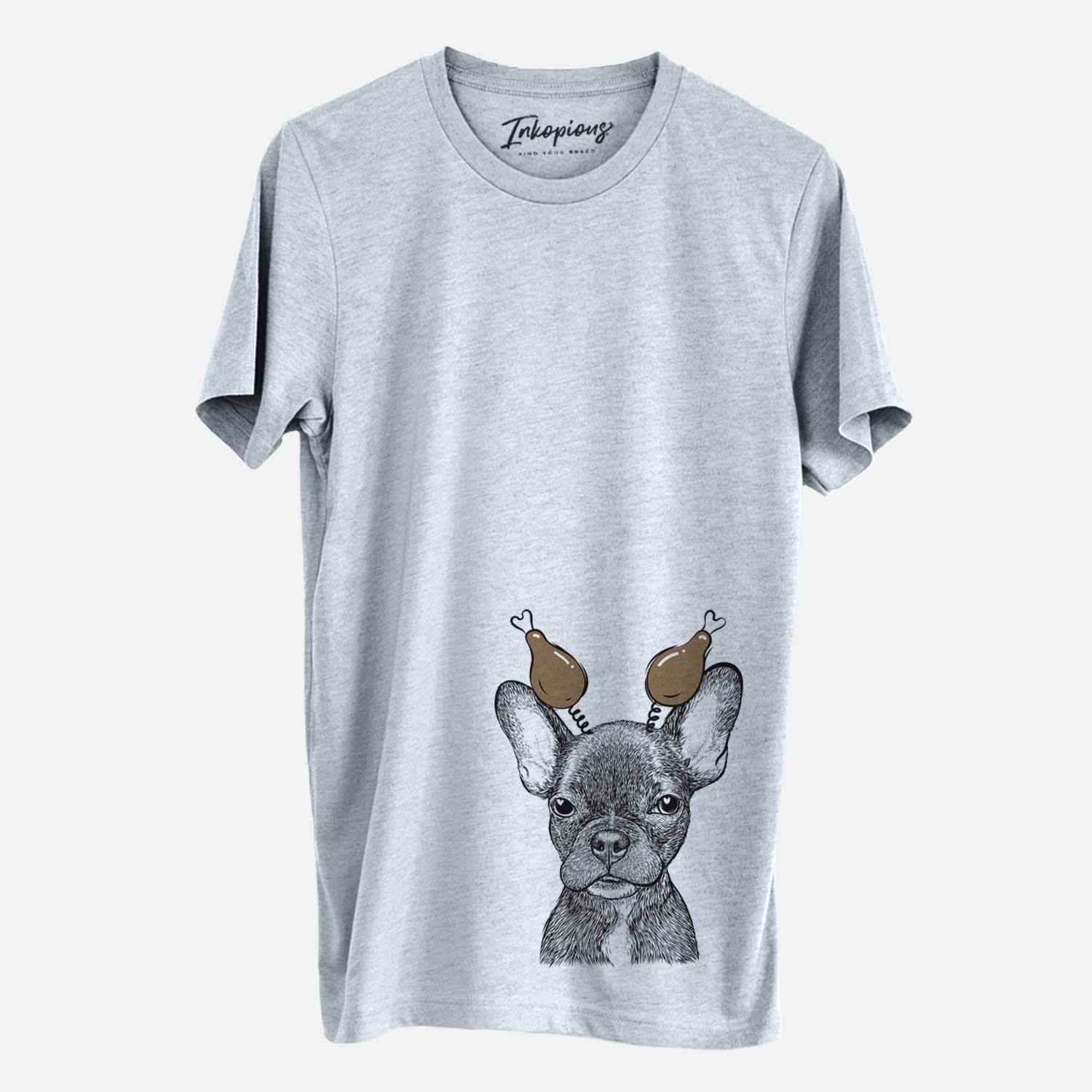 Thanksgiving Henry the French Bulldog - Unisex Crewneck