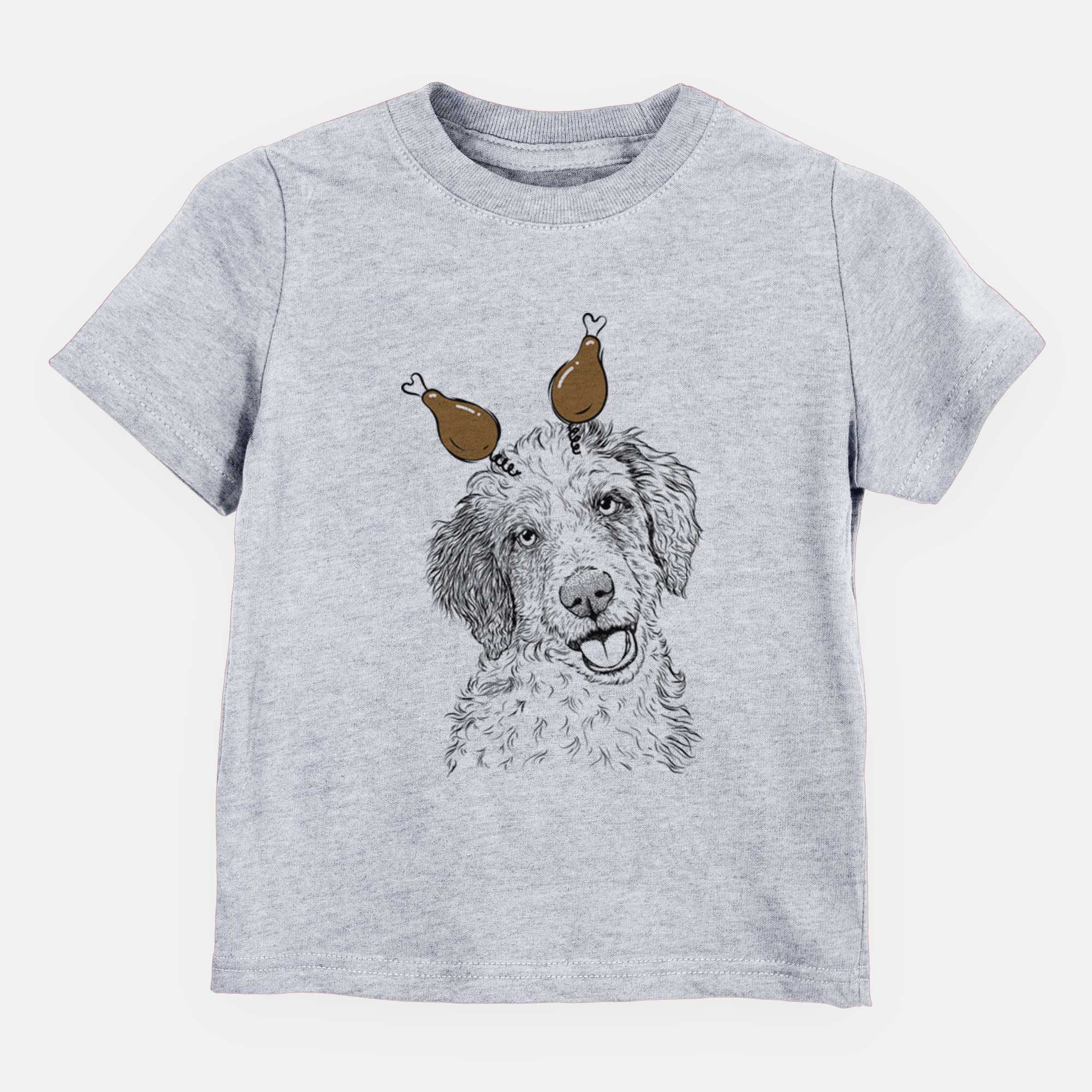 Thanksgiving Hoge the Aussiedoodle - Kids/Youth/Toddler Shirt