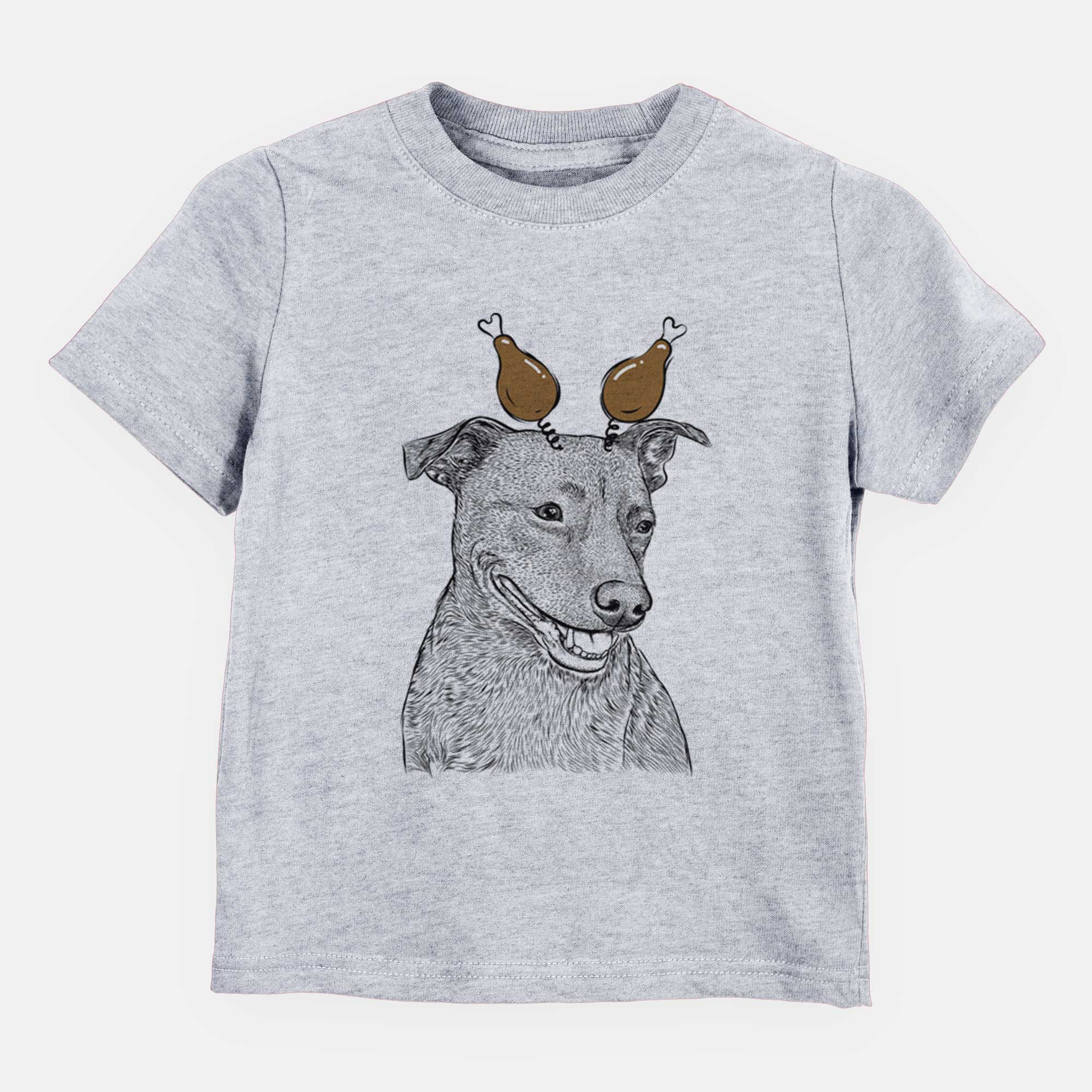 Thanksgiving Honey the Lab Pit Mix - Kids/Youth/Toddler Shirt