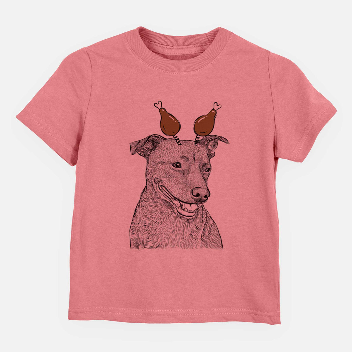 Thanksgiving Honey the Lab Pit Mix - Kids/Youth/Toddler Shirt